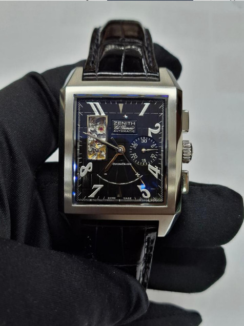Zenith Port Royal 02.0250.684/21 Stainless steel Black | Dealer