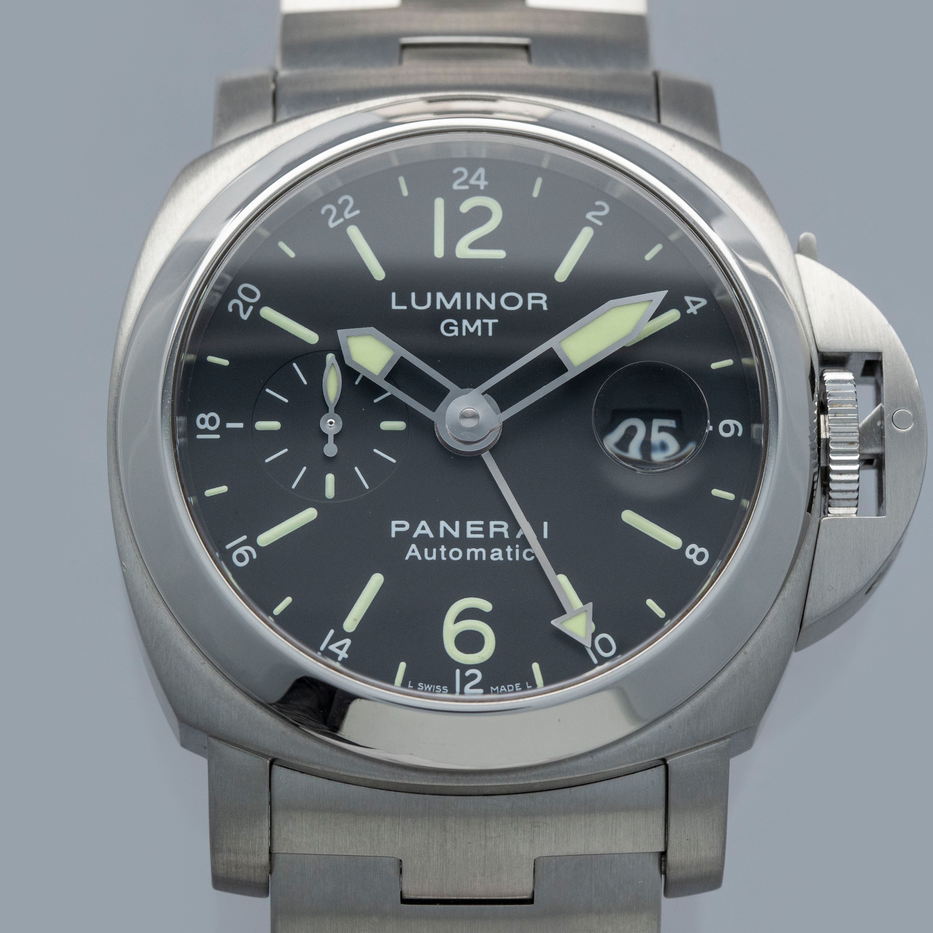 Panerai Luminor GMT PAM00297 Stainless steel Black Japan | Dealer 