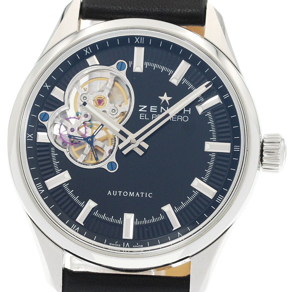Zenith El Primero 03.2400.4046/21.c721 Stainless steel Black 2013