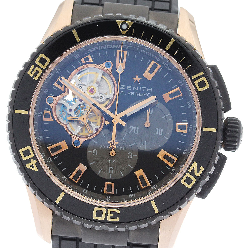 Zenith El Primero 86.2060.4061/21.R573 Rose gold Black Japan