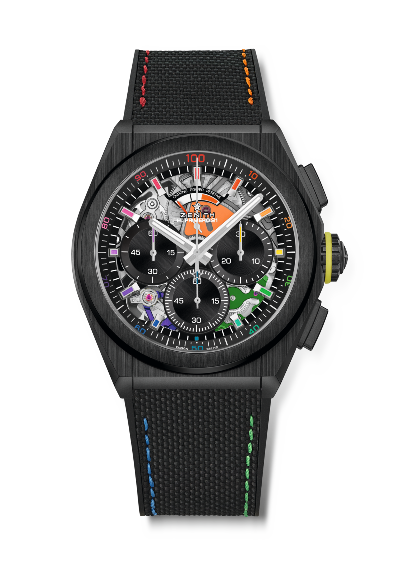 Zenith Defy 21 Chroma II 49.9013.9004/21.R952 Ceramic Skeletonized
