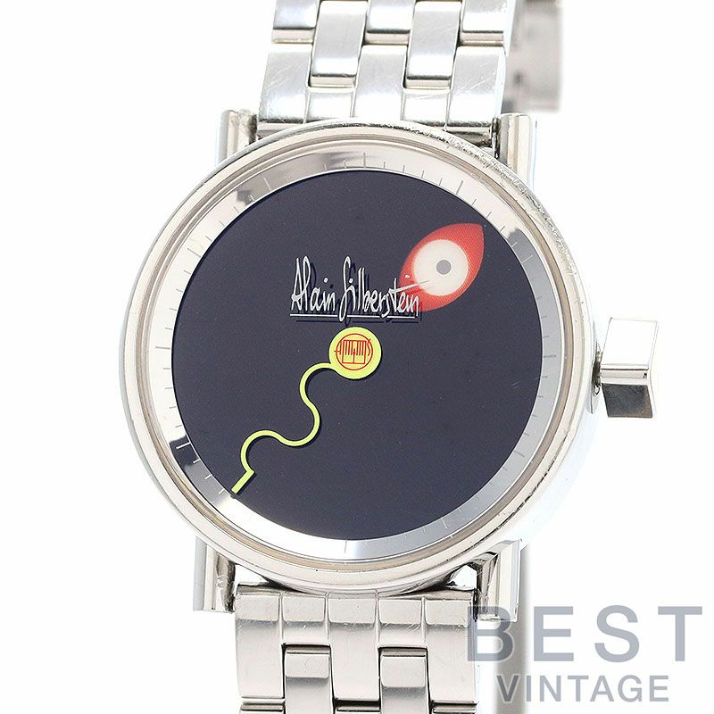 Alain Silberstein LG301P Stainless steel Black Japan | Dealer