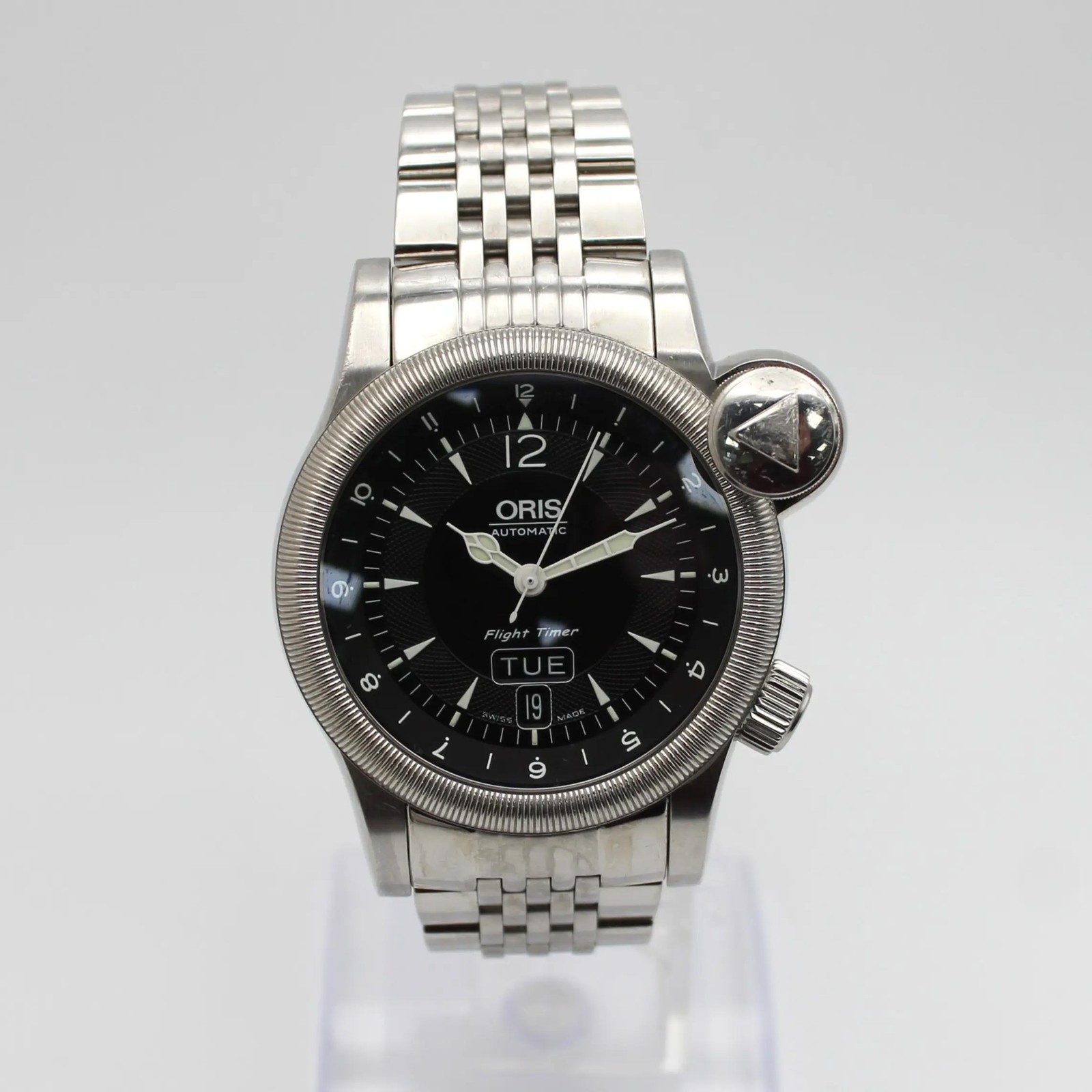 Oris Flight Timer 01 674 7583 4084-Set Stainless steel Black 