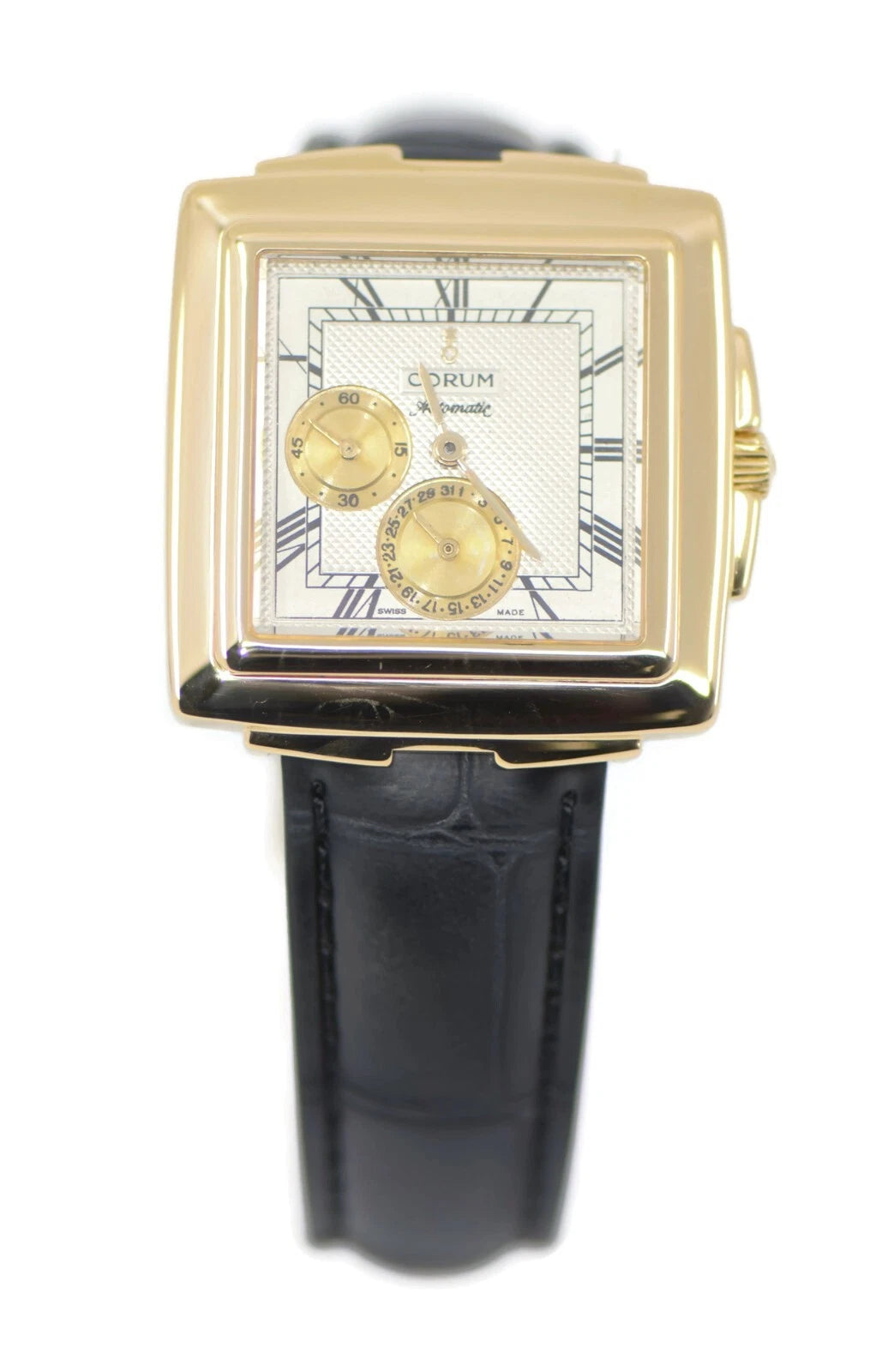 Corum Quadratus 89.121.20 Stainless steel Champagne | Dealer 