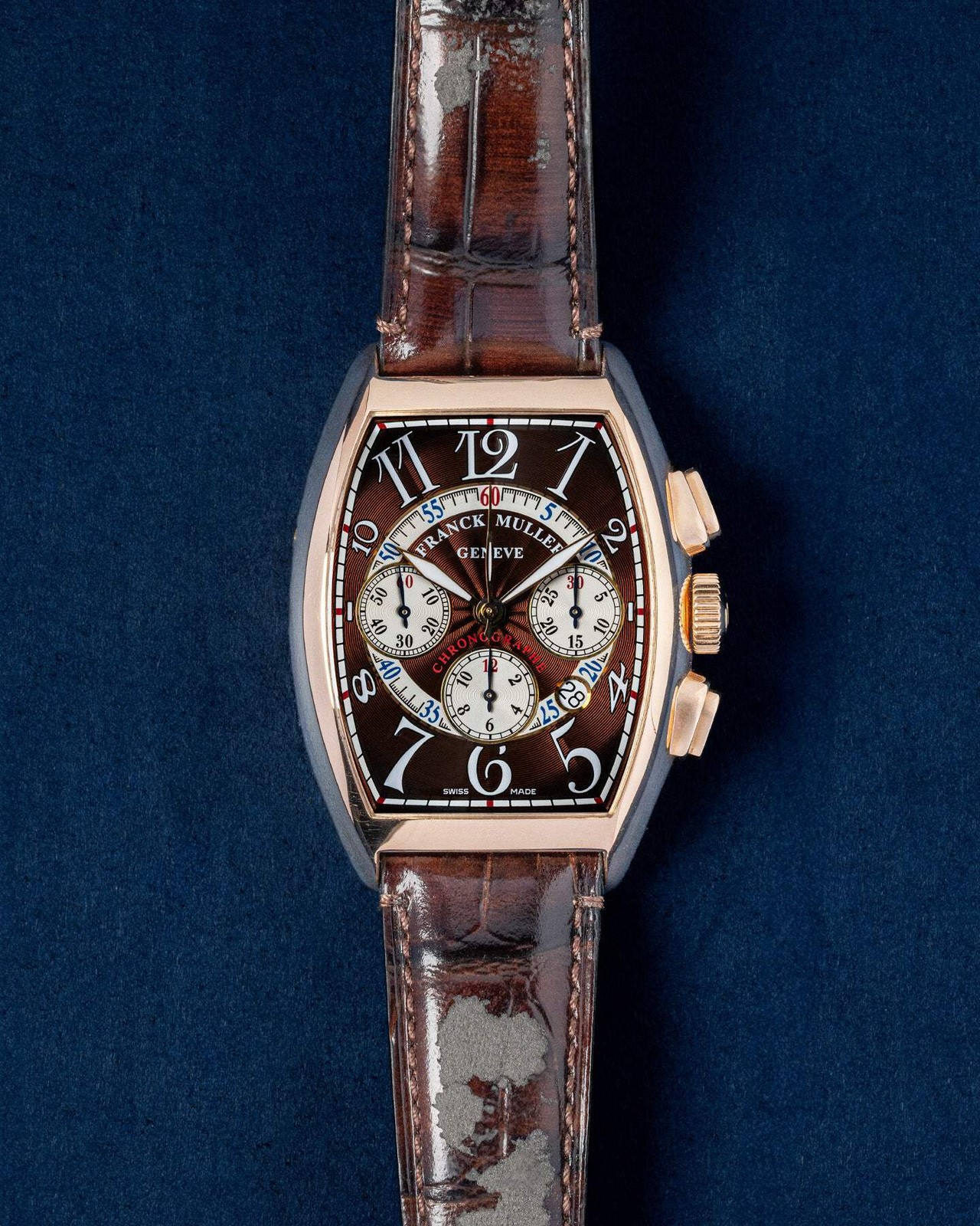 Franck Muller Cintrée Curvex 8880 CC AT Rose gold Golden | Dealer