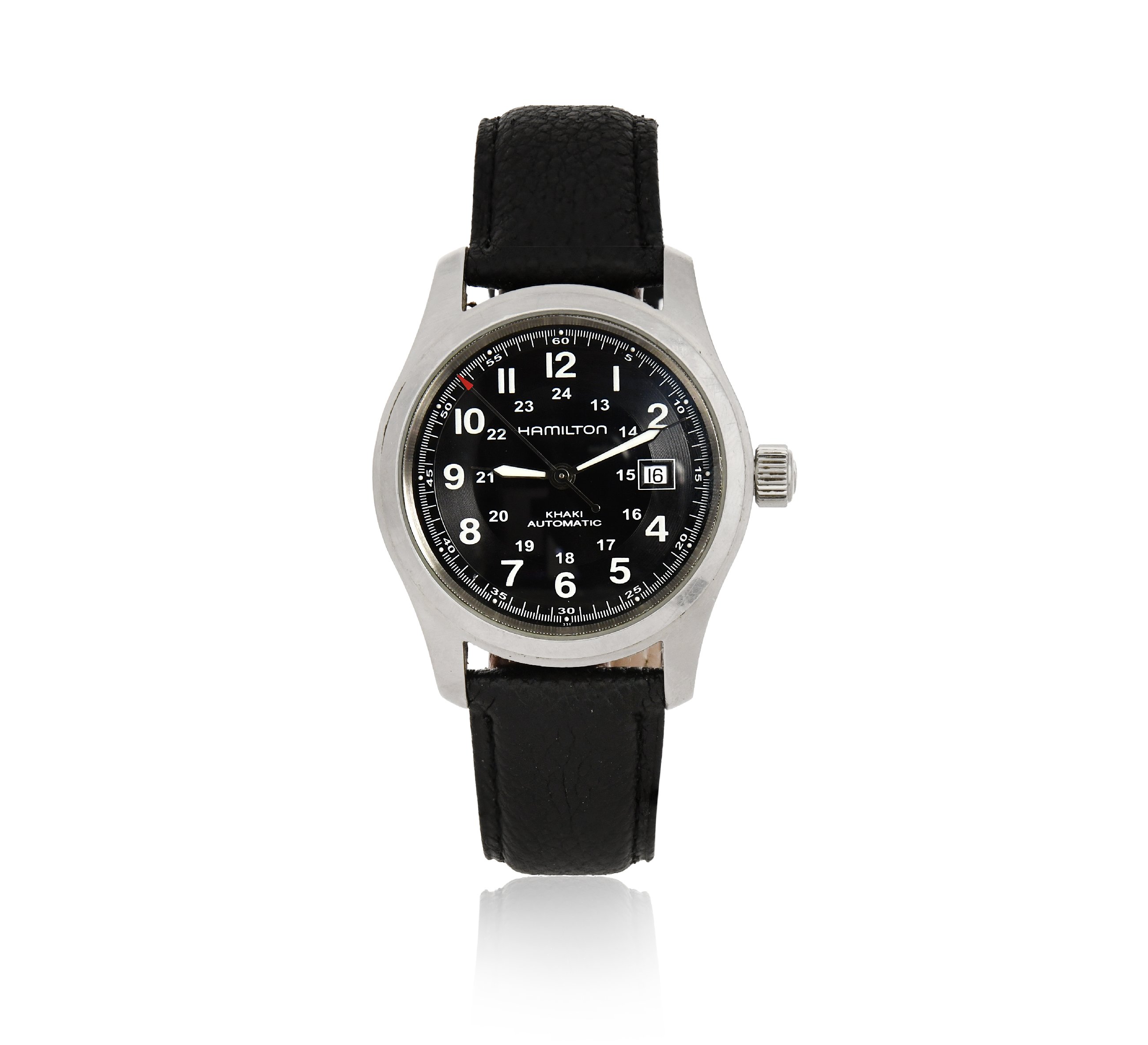 Hamilton Khaki Field H705450 Stainless steel Black 2000 Italy