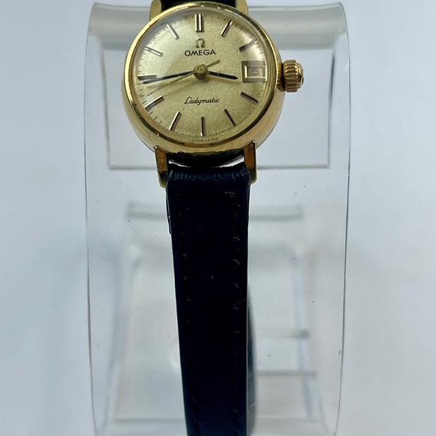 Omega De Ville Ladymatic W5357 / 210995 Yellow gold and Stainless