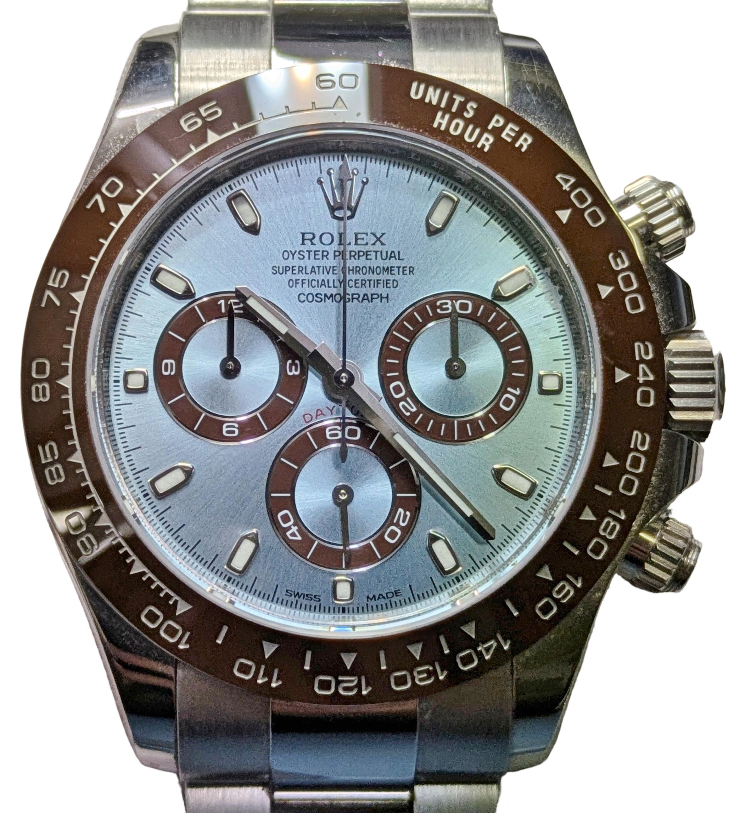 Rolex Daytona 116506-0001 Platinum Ice blue | Dealer | EveryWatch
