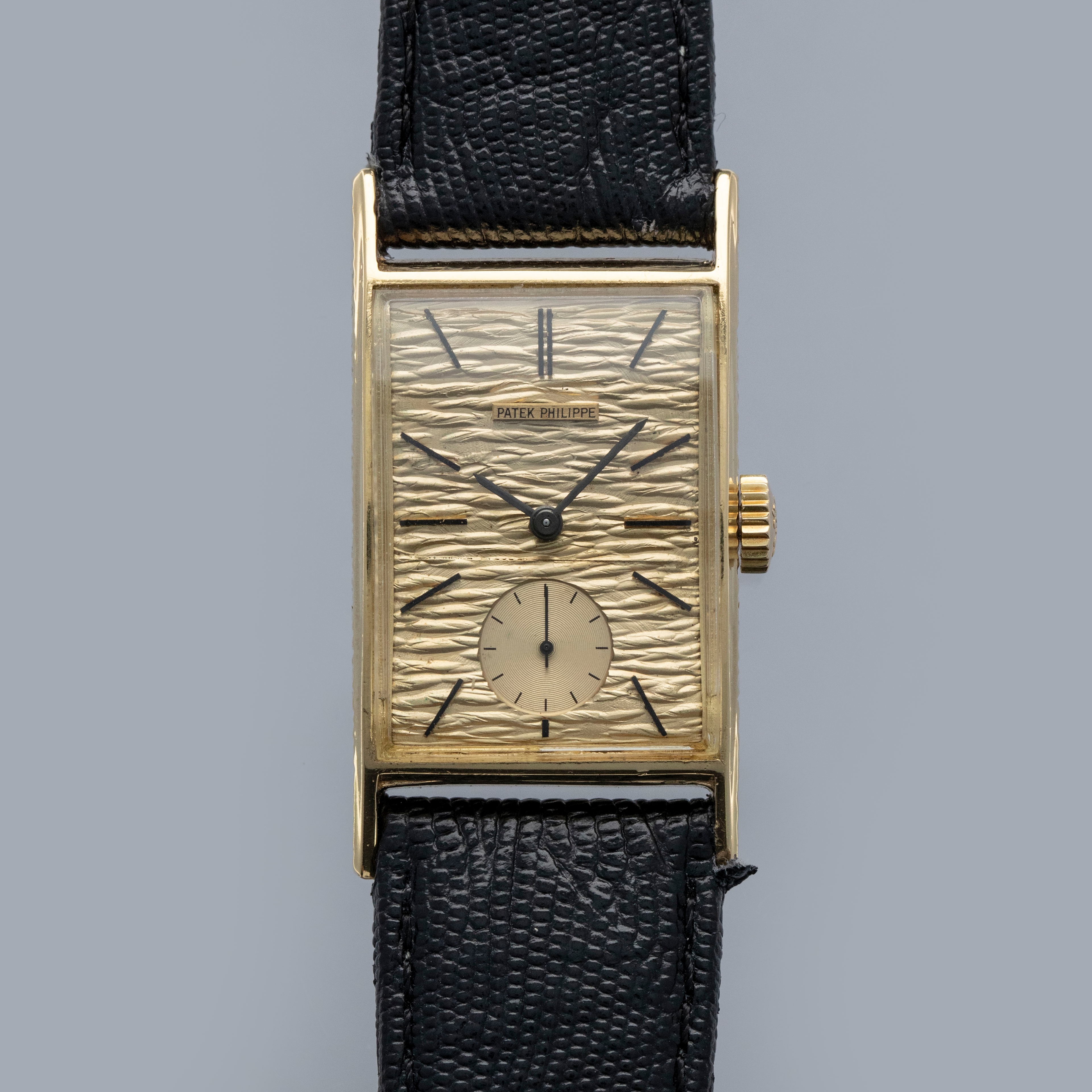 Patek Philippe Rectangular Watch 2554 Platinum Silver 1950