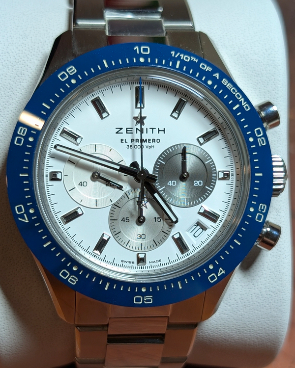 Zenith Chronomaster 03.3118.3600/69.M3100 Stainless steel White