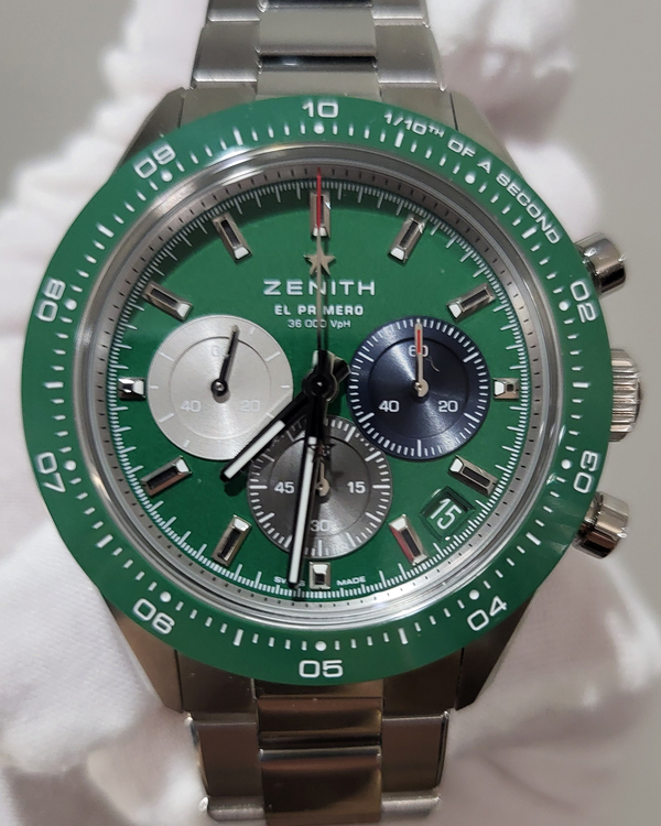 Zenith Chronomaster 03.3119.3600/56.M3100 Stainless steel Green