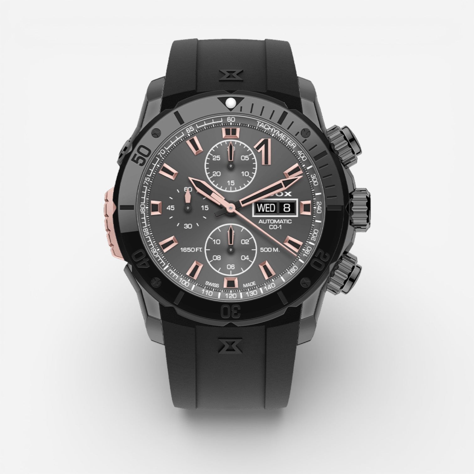 エディカ Edox Class-1 93002 TIN NIN Titanium Black | Dealer | EveryWatch