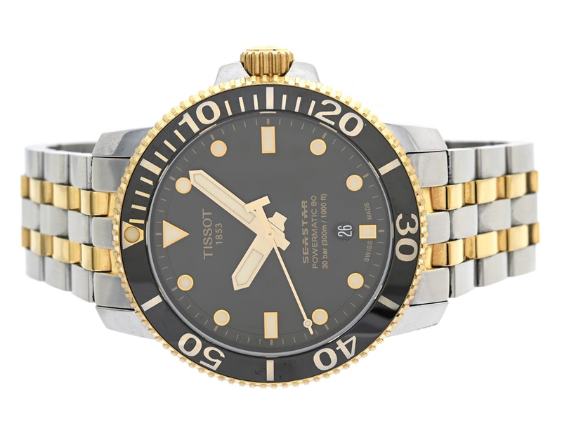 Tissot Seastar 1000 T1208521705100 Stainless steel Black 2024