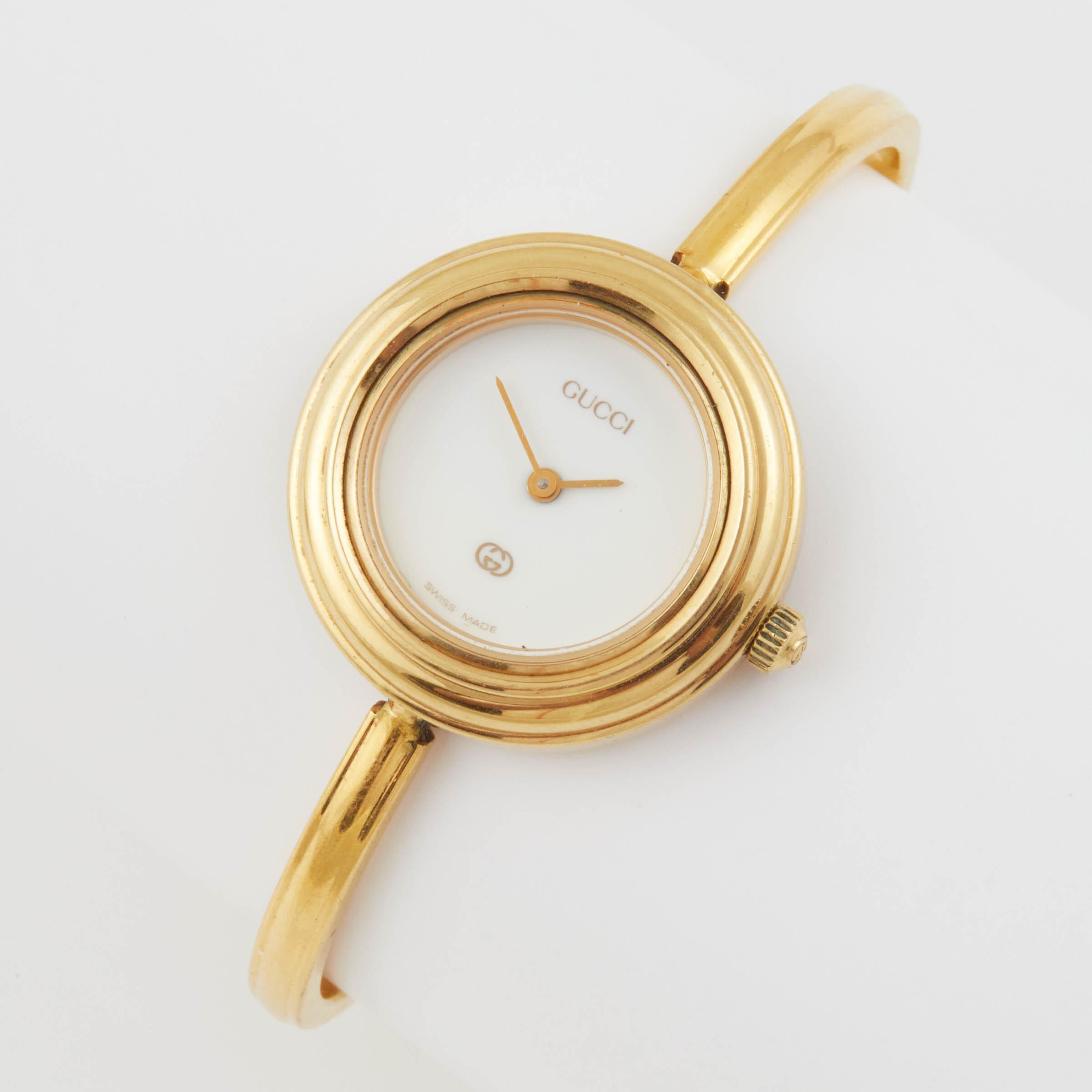 最終値下げ！GUCCI レディース Gucci 11/12 Gold-plated 1990 Canada | Wrist & Pocket Watches | Lot
