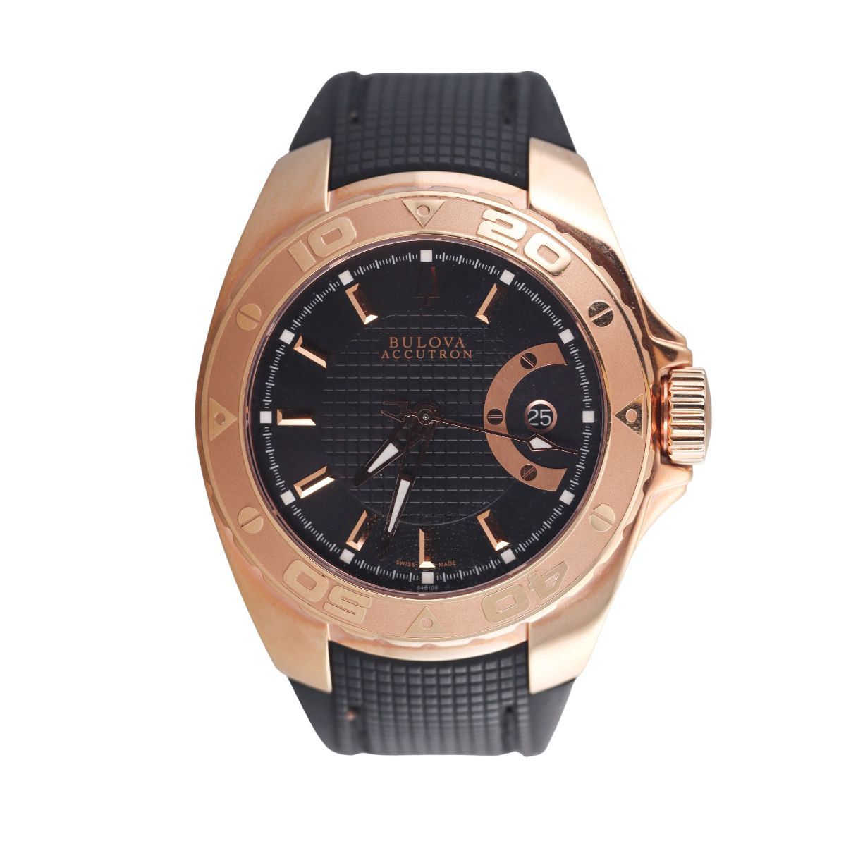 Reloj Bulova 98a146 Clásico Automático De Acero Inoxidabl Color De La
