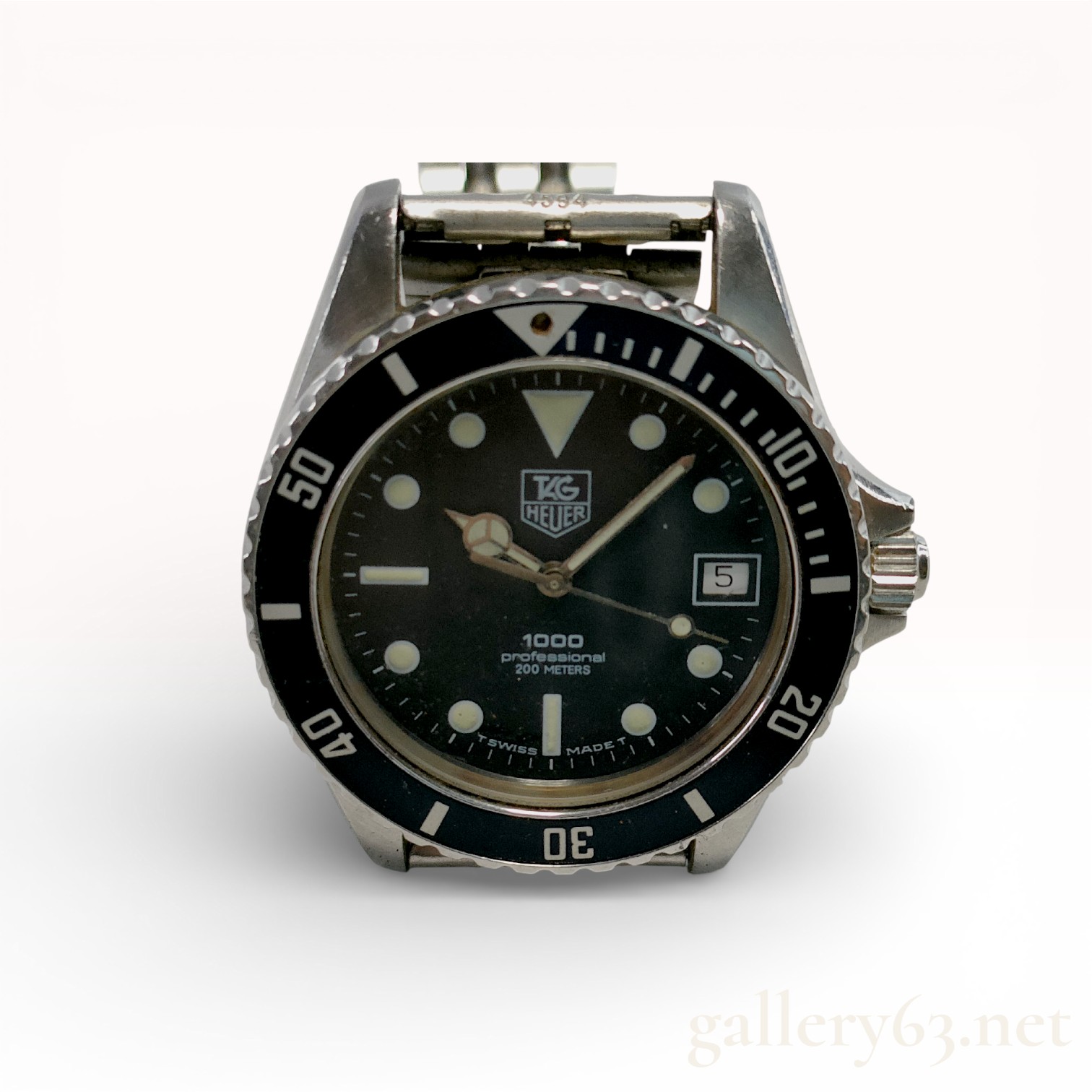 TAG Heuer Professional Sports Watch 980.013N Stainless steel Black