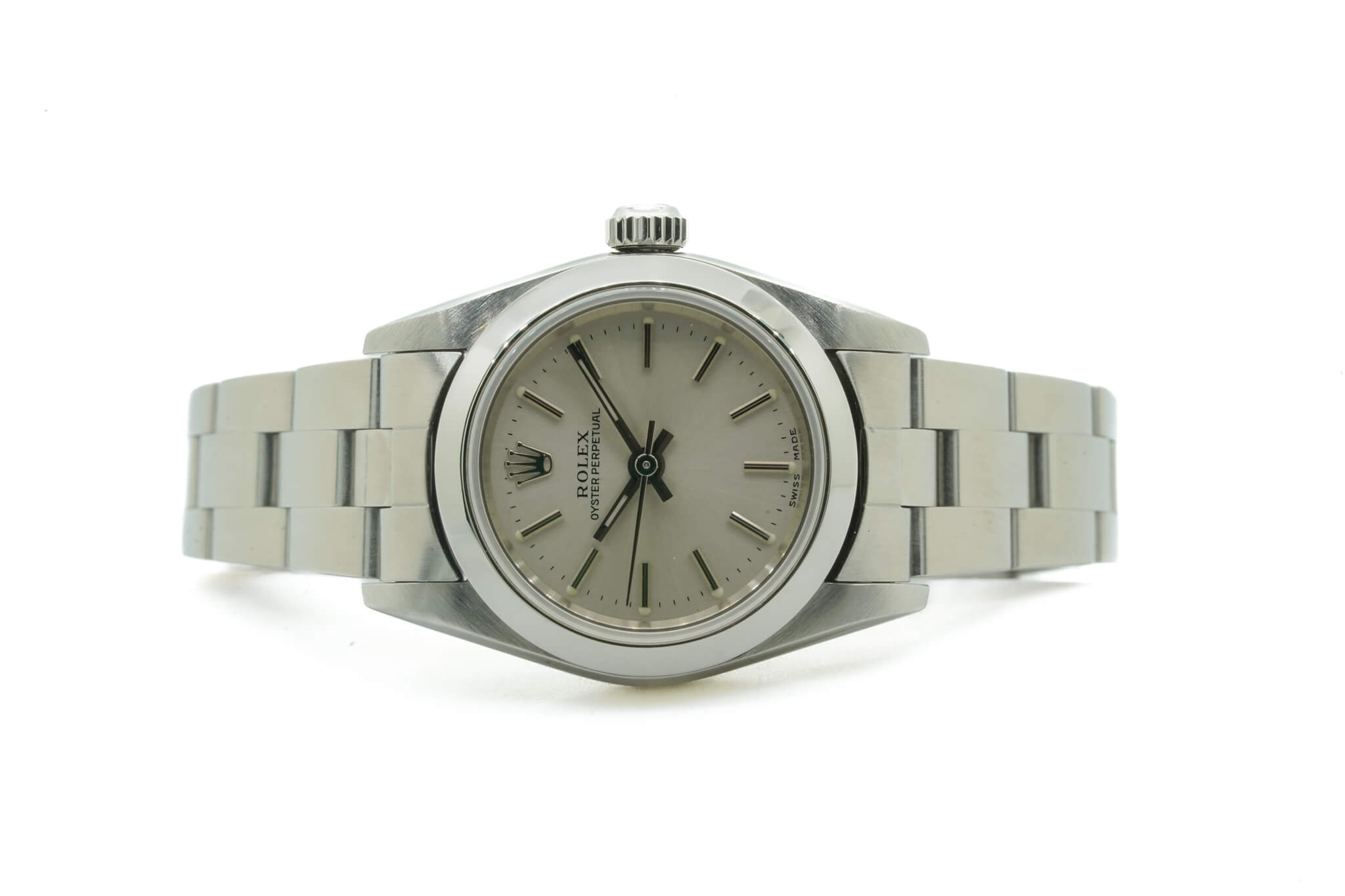 Rolex Oyster Perpetual 76080 Stainless steel Silver 2005 United 