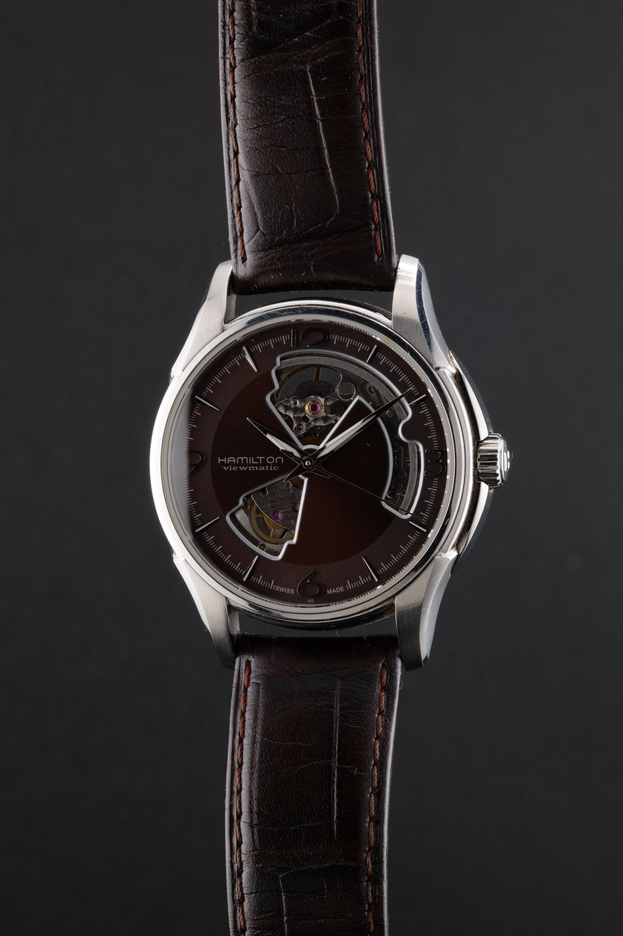 Hamilton Jazzmaster Viewmatic H324550 Stainless steel Silver Japan