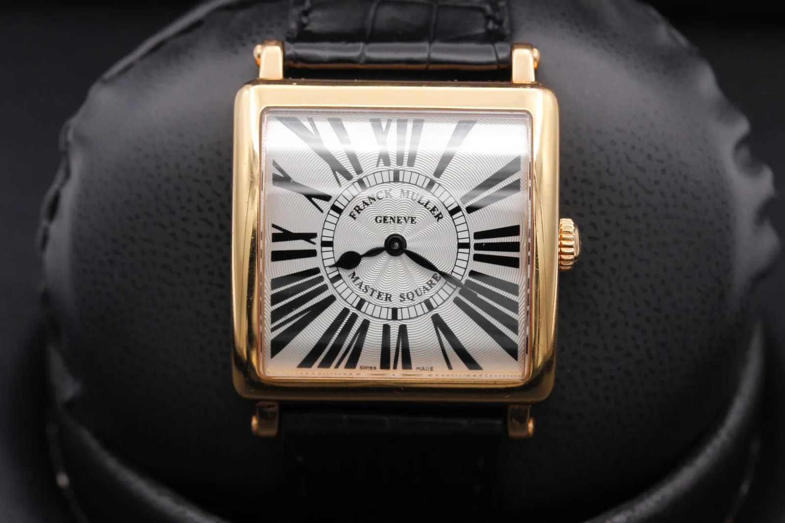 Franck Muller Master Square 6000 K SC DT D 18k rose gold Black