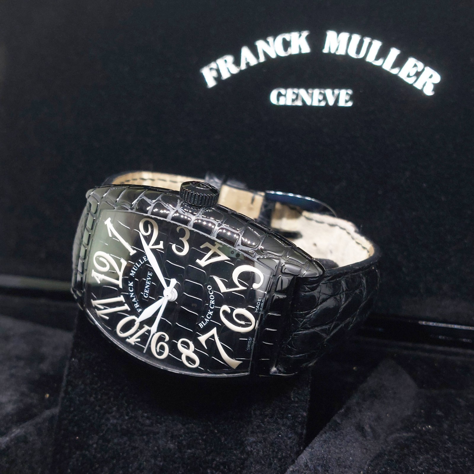 Franck Muller 8880 SC BLK CRO Stainless steel Black Japan | Dealer