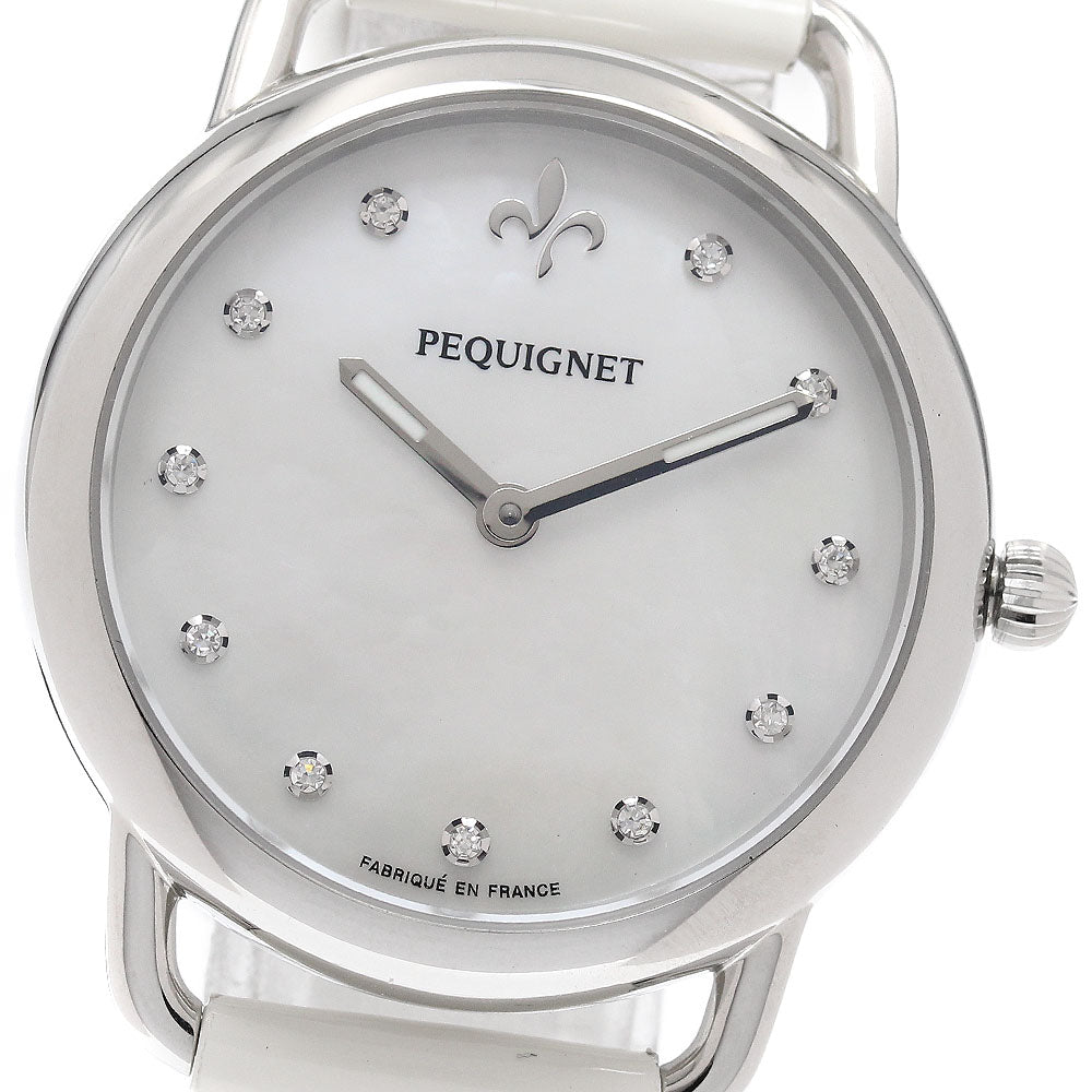 Pequignet Moorea 4241318 Stainless steel White | Dealer | EveryWatch