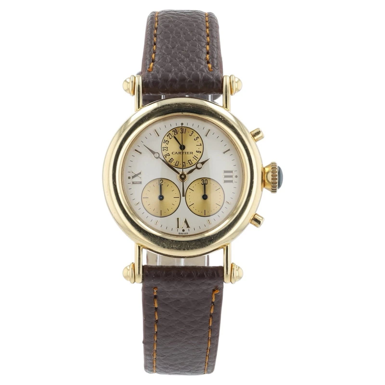 Cartier Diabolo 1462 Platinum Skeletonized 1990 | Important Modern