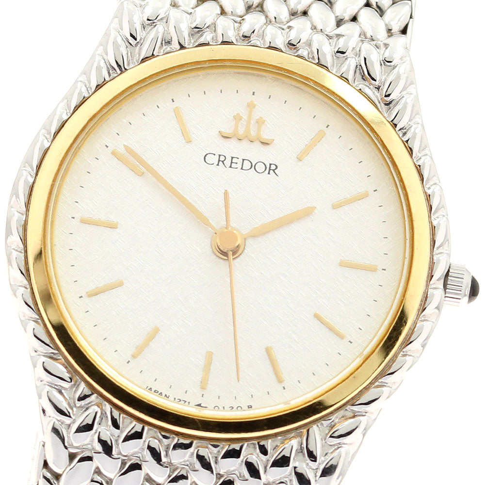 Seiko Credor 8J86-7A00/GCAZ061 Stainless steel Silver Japan