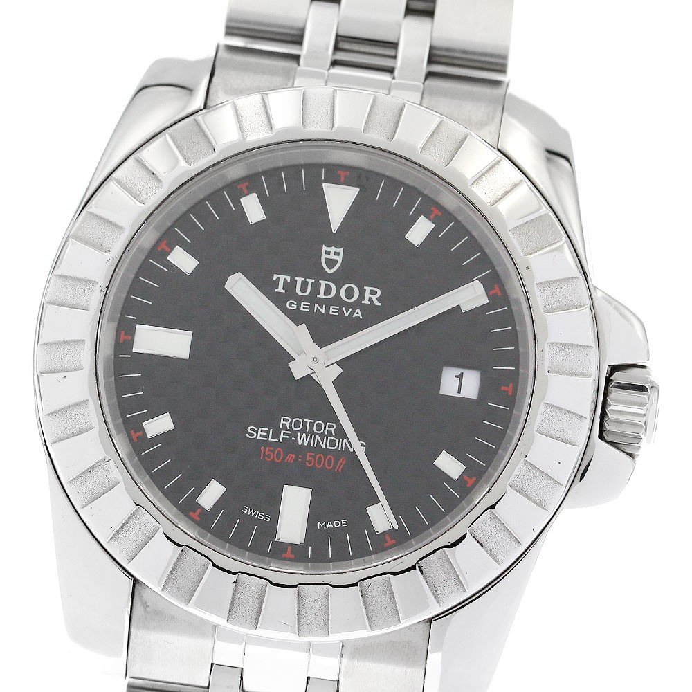 TUDOR Sports collection 20010 Date black Dial Automatic Men\'s Watch_883824 Tudor Sport Automatic Chronograph Black Dial 41mm – LOFT main image 4