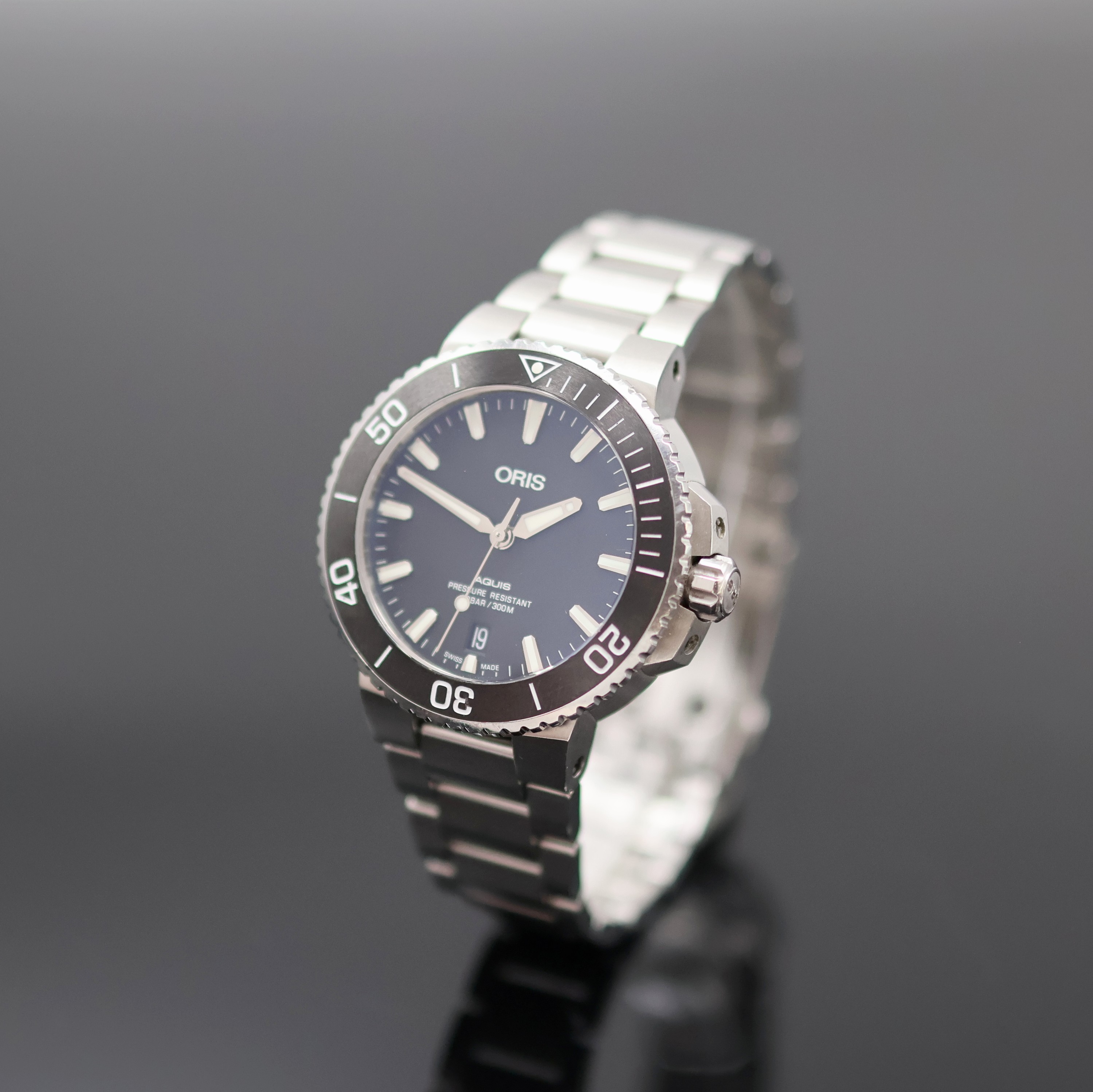 Oris Oris Pointer Date 7405 Automatic Ladies Cal 574 Stainless
