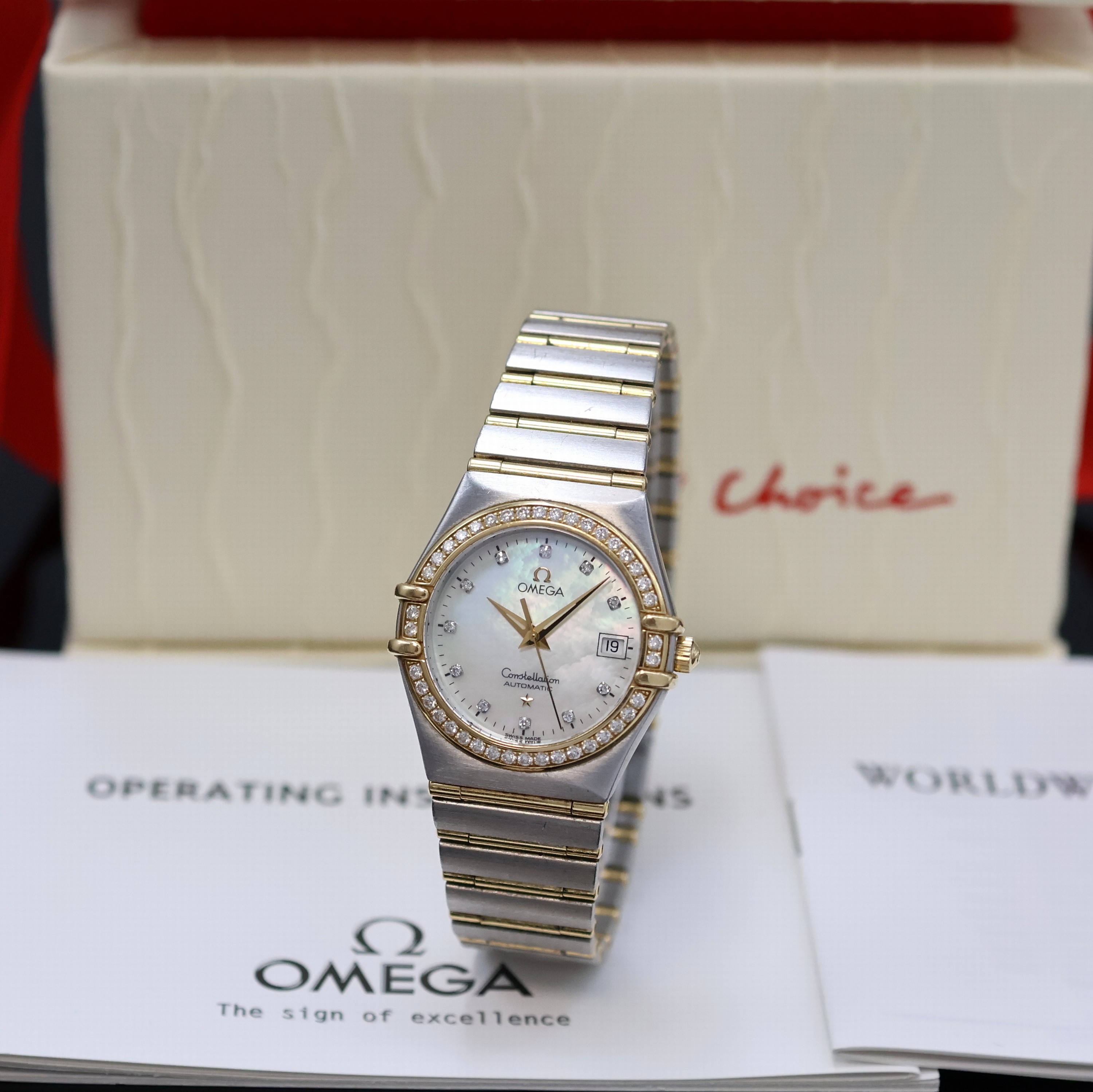 ［専用］ホワイトです Omega Constellation 1562.40 Stainless steel Gray Japan | Dealer