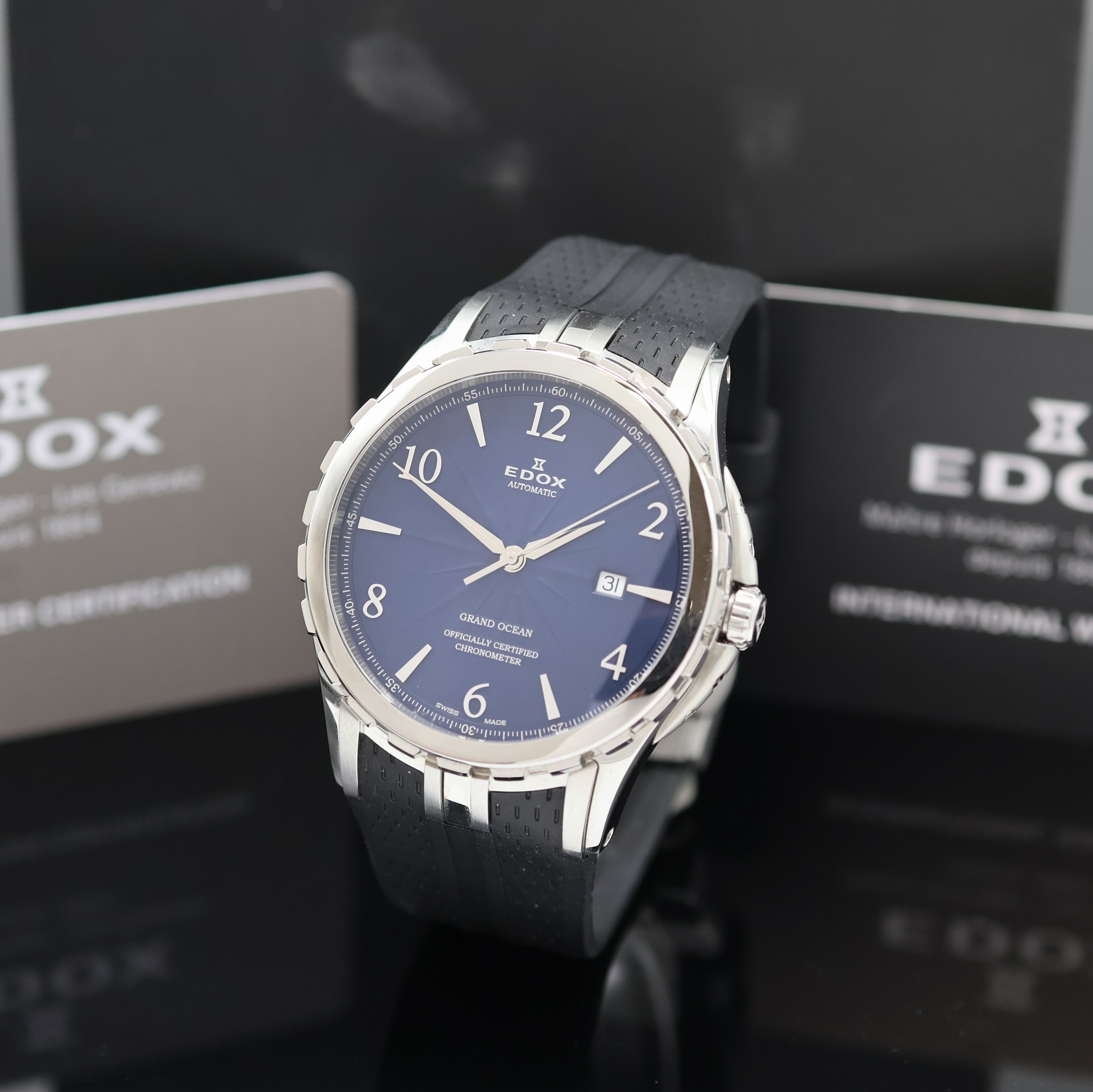Edox Delfin 10106-3-AIN Stainless steel Silver 2014 Japan | Dealer 