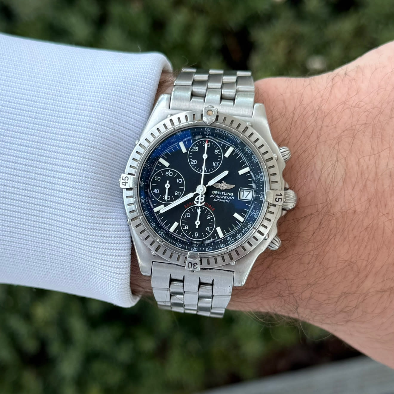Breitling Chronomat A13350 Stainless steel Blue | Dealer | EveryWatch