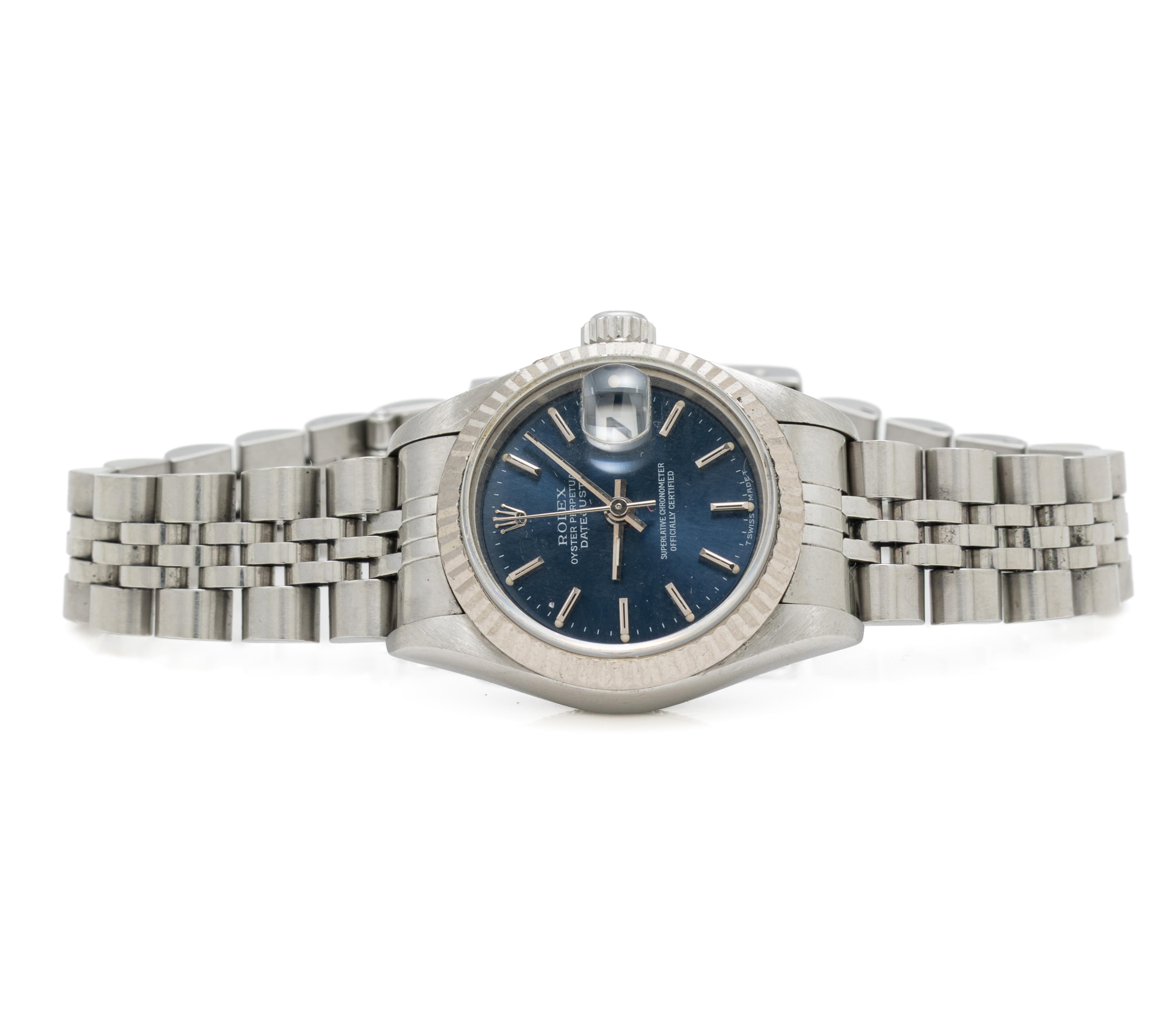 Rolex Lady-Datejust 69174 Stainless steel White | Dealer | EveryWatch