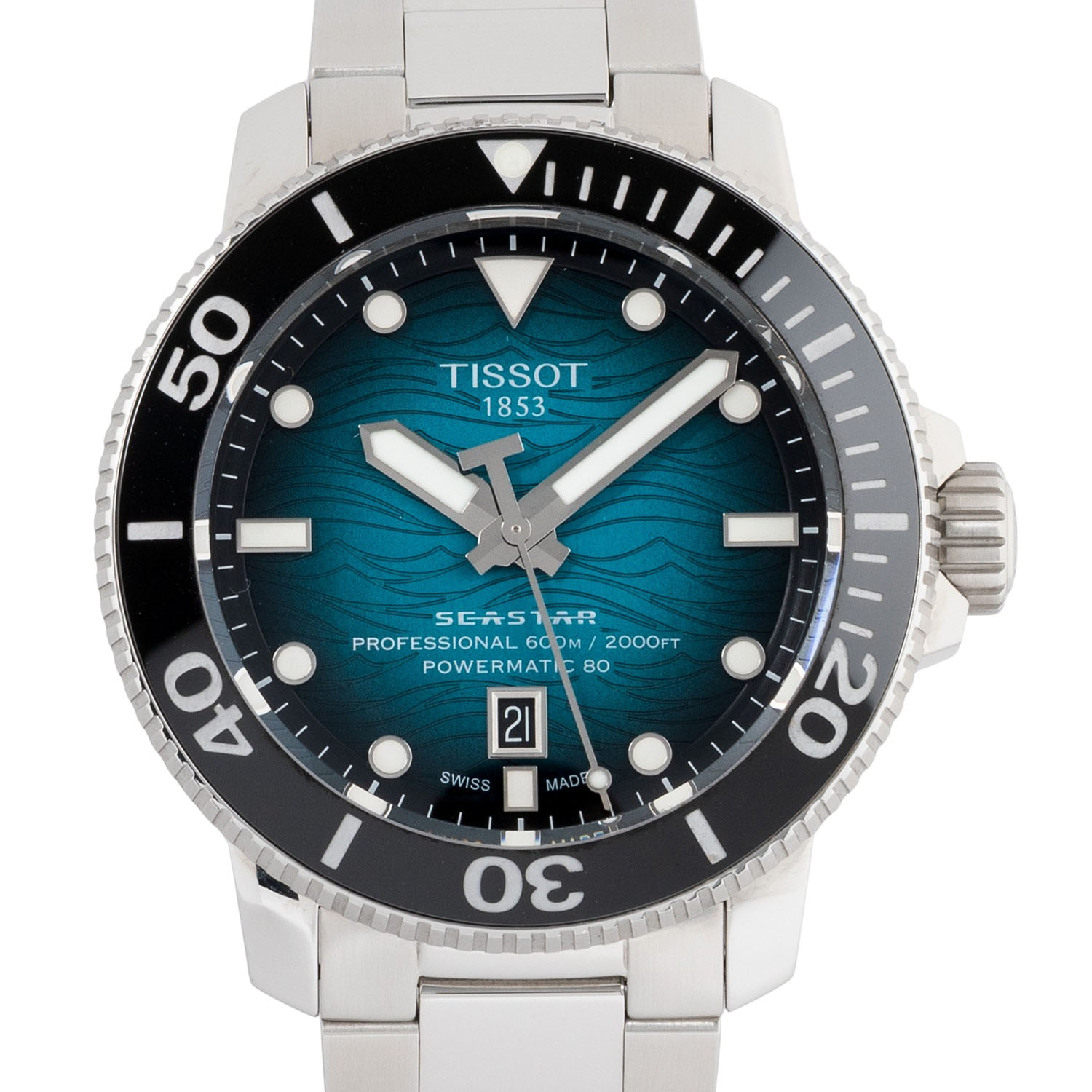 Tissot Seastar T066427A Stainless steel Black | watch center of