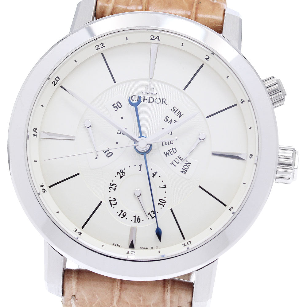 Seiko Credor 8J81-6B00 Stainless steel Golden | Dealer | EveryWatch