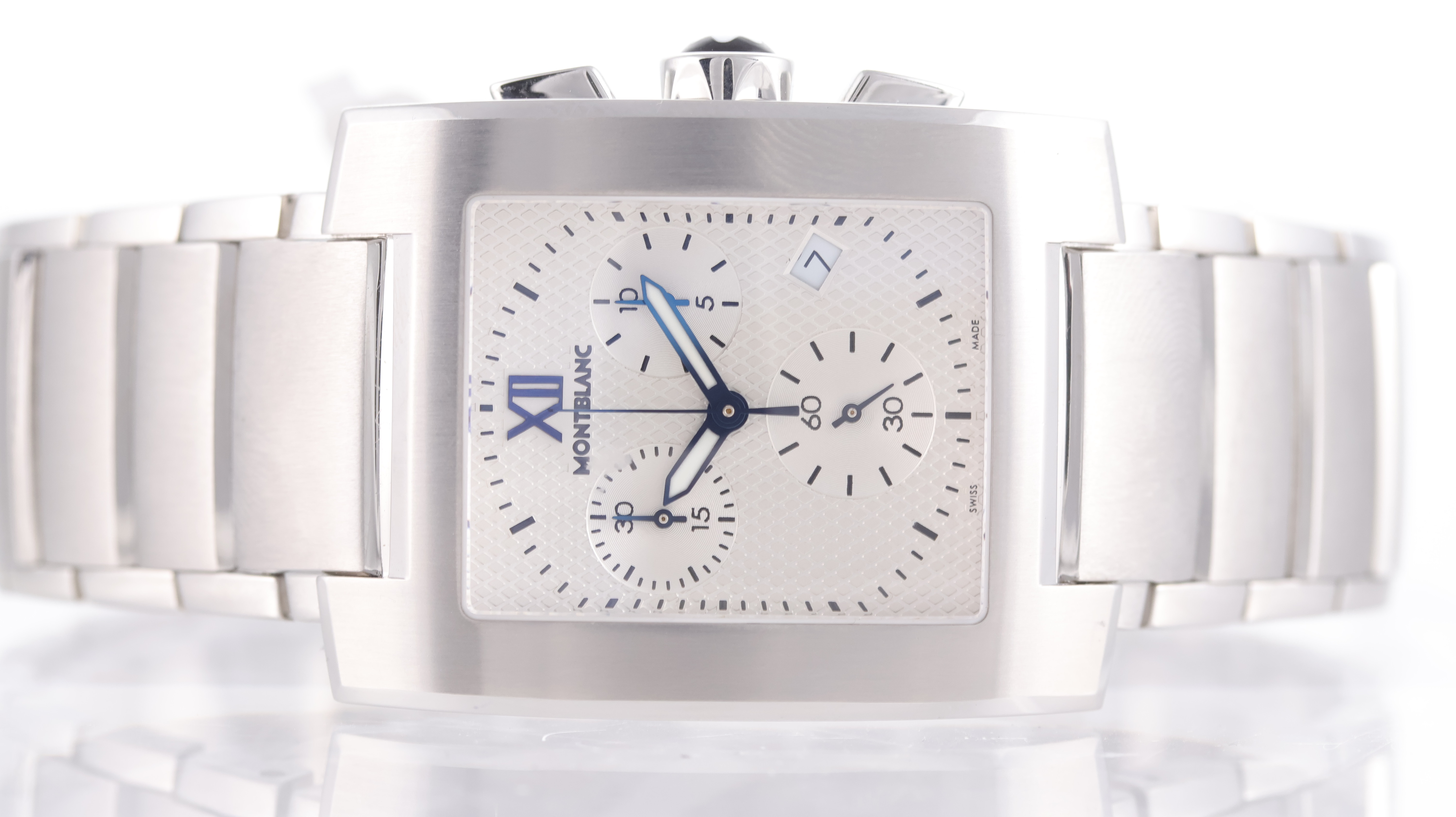 Montblanc Profile 7048 Stainless steel Silver | Collector watches