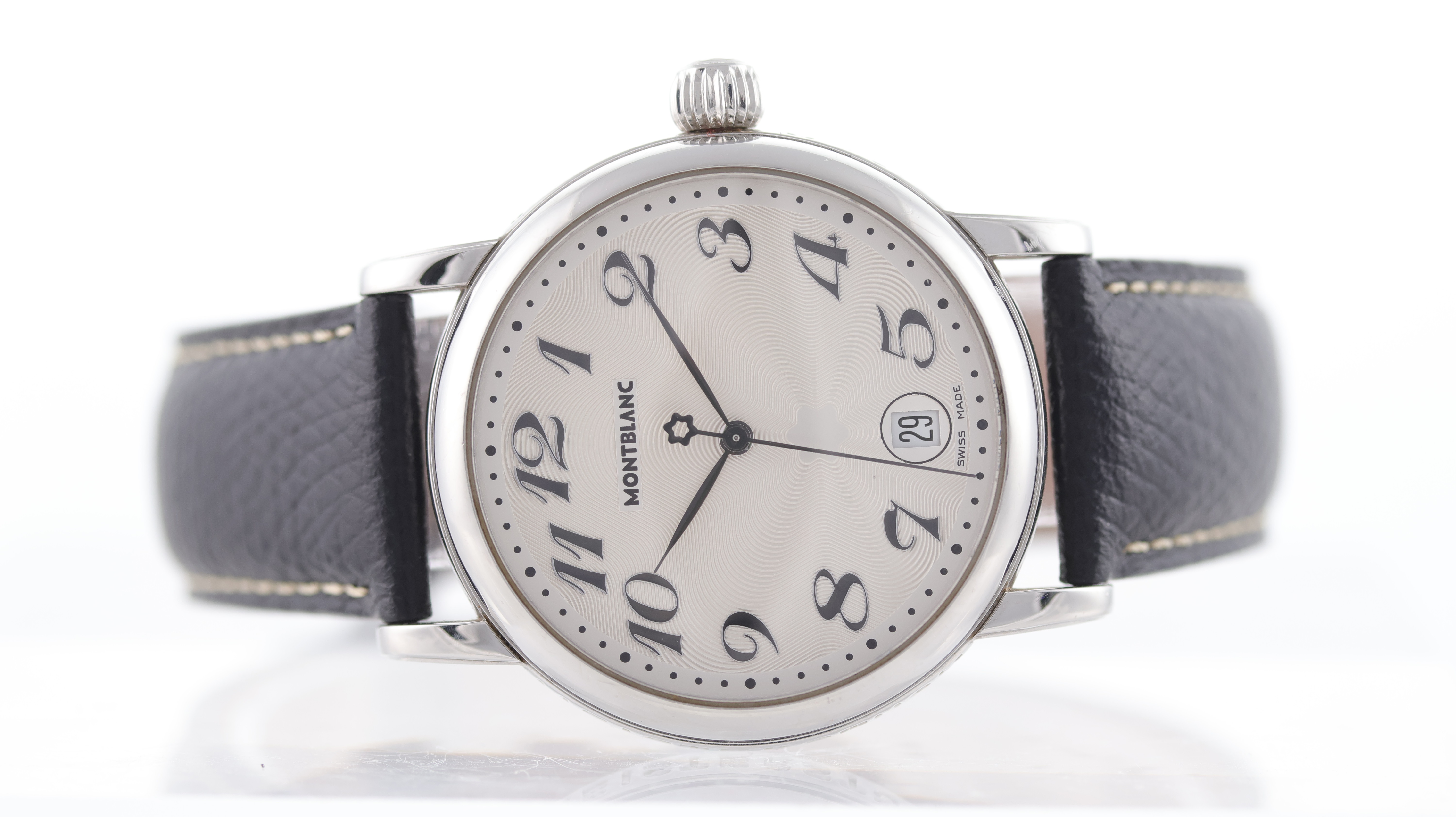 Montblanc Star 7042 Stainless steel Black 2003 | Dealer | EveryWatch