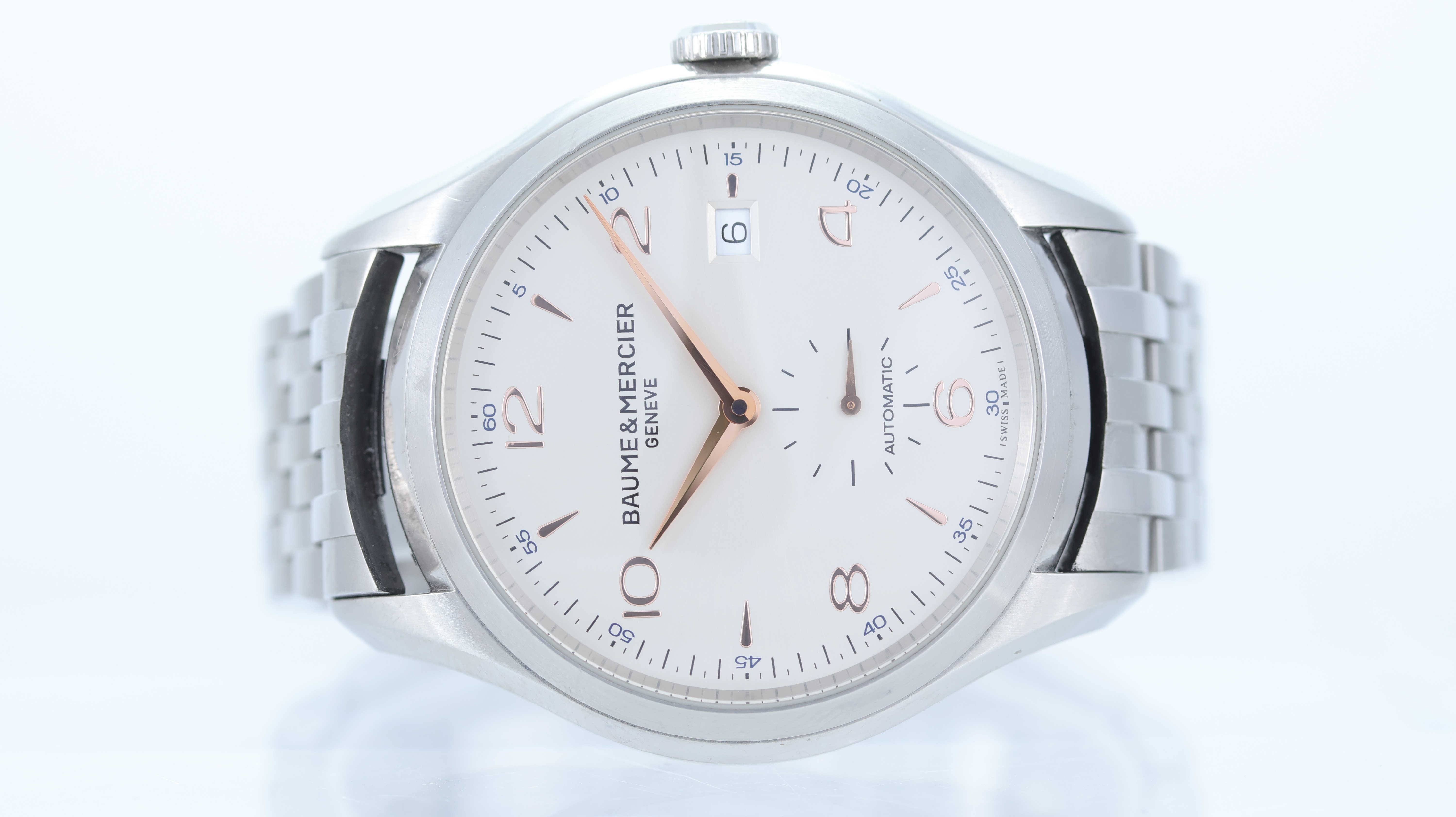 Baume & Mercier Clifton 65717 Stainless steel Black Japan | Dealer 
