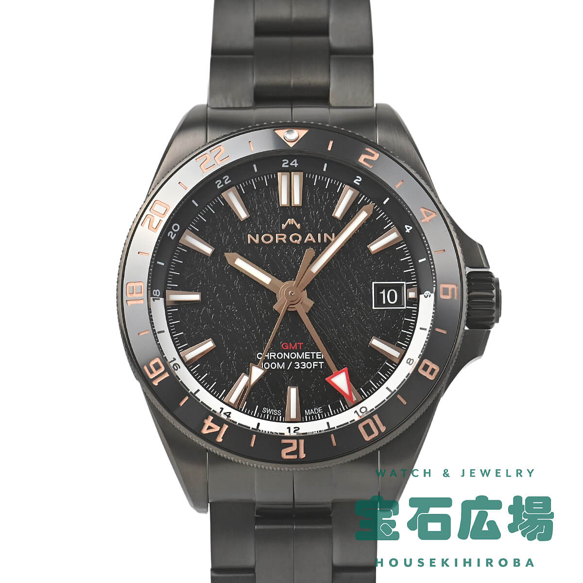 Norqain Adventure Neverest GMT N1100.22B02.B01 Stainless steel and