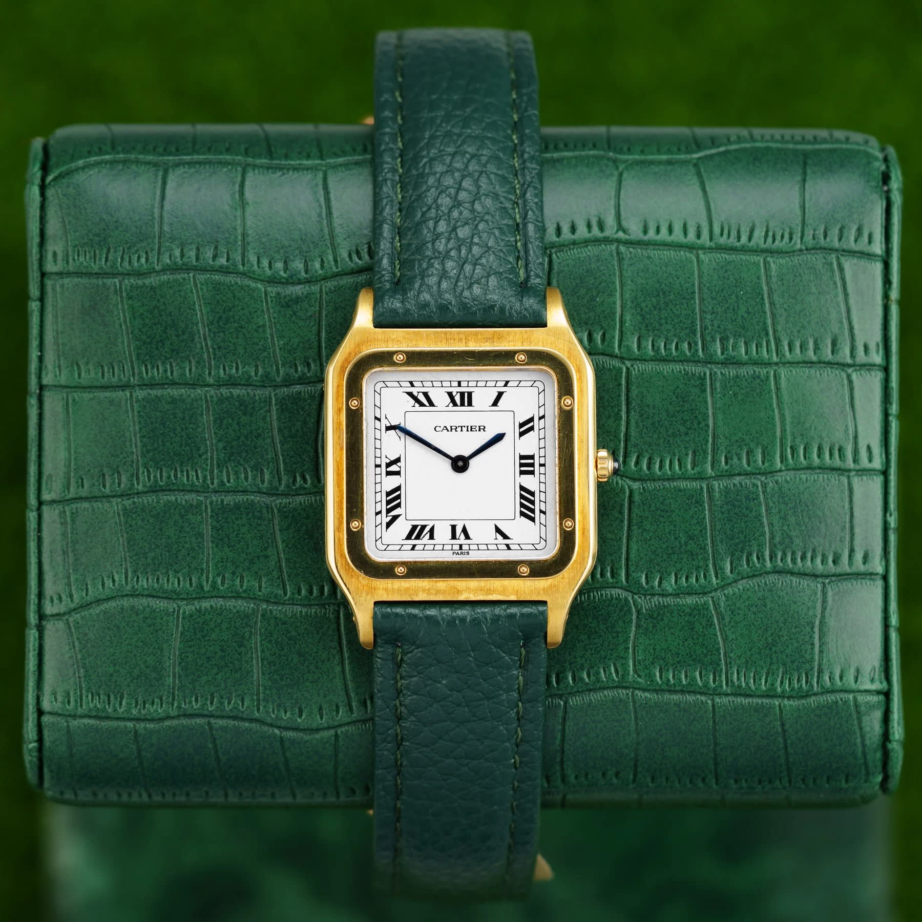 Cartier Santos Dumont 78097 Yellow gold White 1974 | Dealer