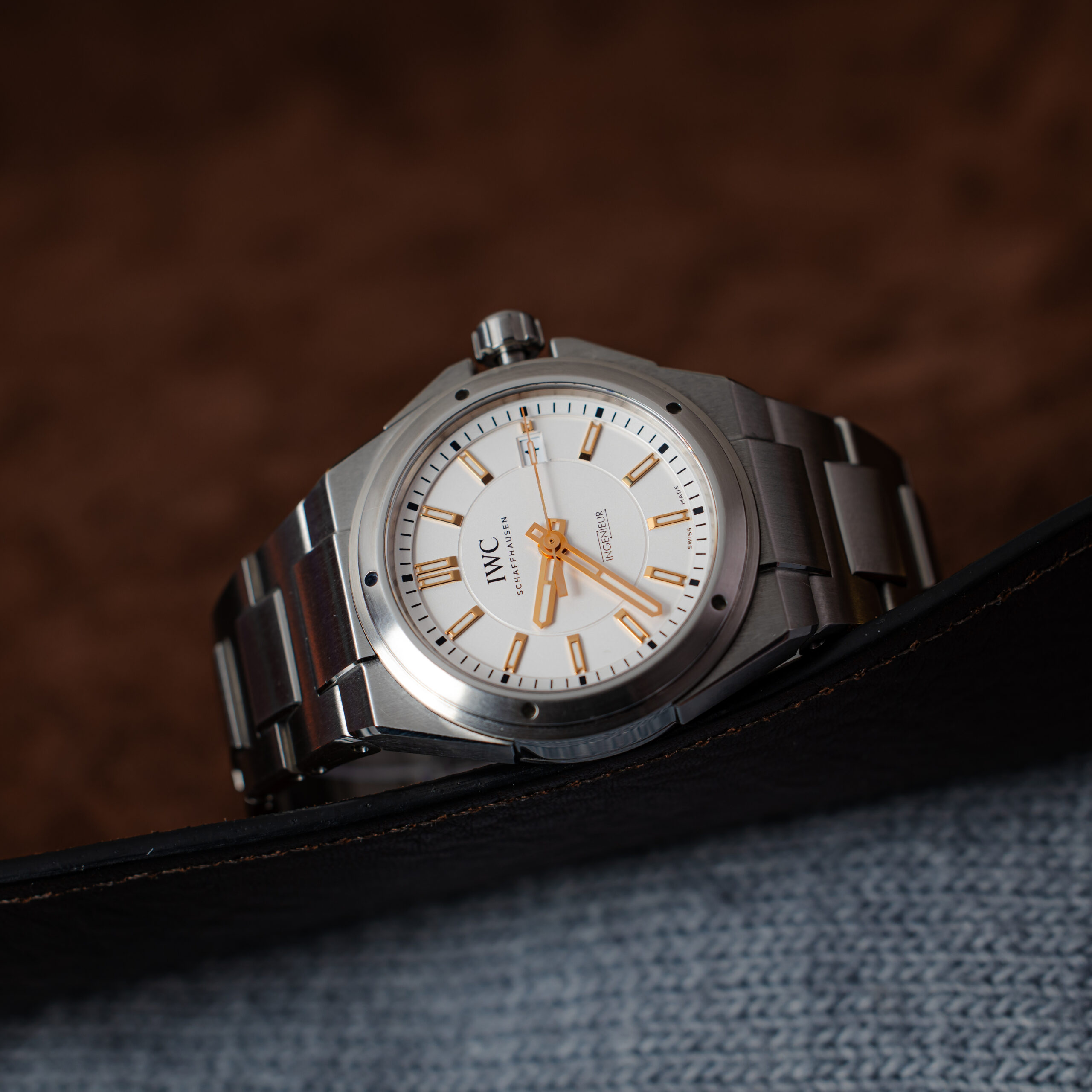 IWC IWC SCHAFFHAUSEN IW323906 インヂュニア デイト 自動巻き メンズ 