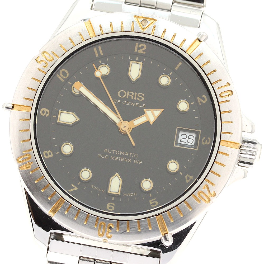 ORIS 7401 腕時計 Oris Divers 7401 Stainless steel Black | EPPLI AUCTIONHOUSE – No