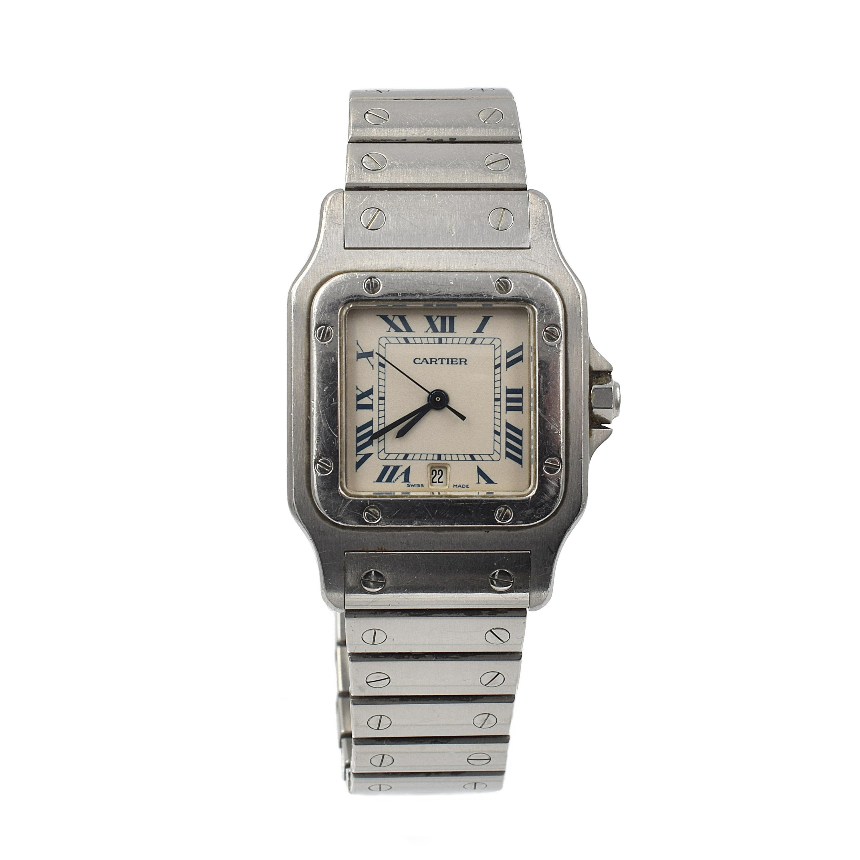 Cartier Santos de Cartier 987901 Stainless steel White | EveryWatch