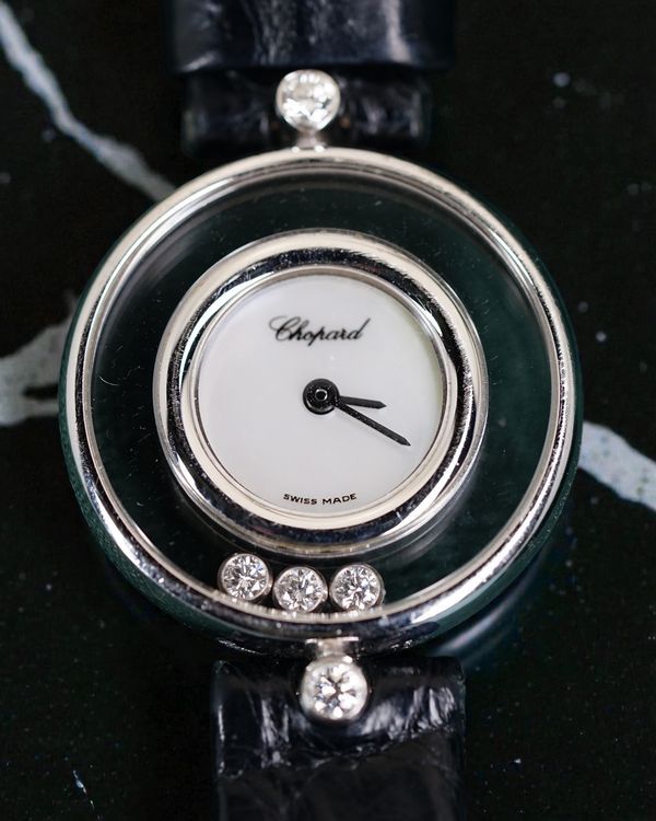 ショパール Chopard 20/4801 ハッピーダイヤモンド K18YG 3Pダイヤ クォーツ レディース _666611 Chopard（ショパール） K18YG Chopard ハッピーダイヤモンド 20/4801