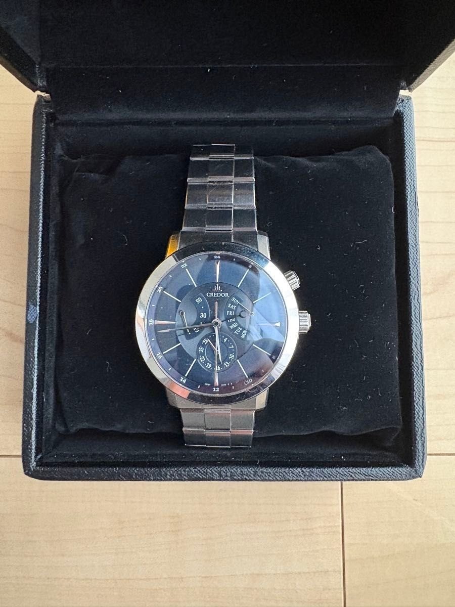 Seiko Credor 4J81-0A40 Stainless steel Champagne | Dealer | EveryWatch
