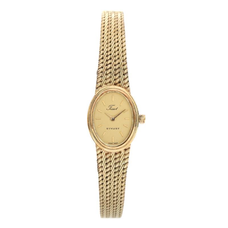 Tissot Stylist Yellow gold Golden 1970 Switzerland | Spring