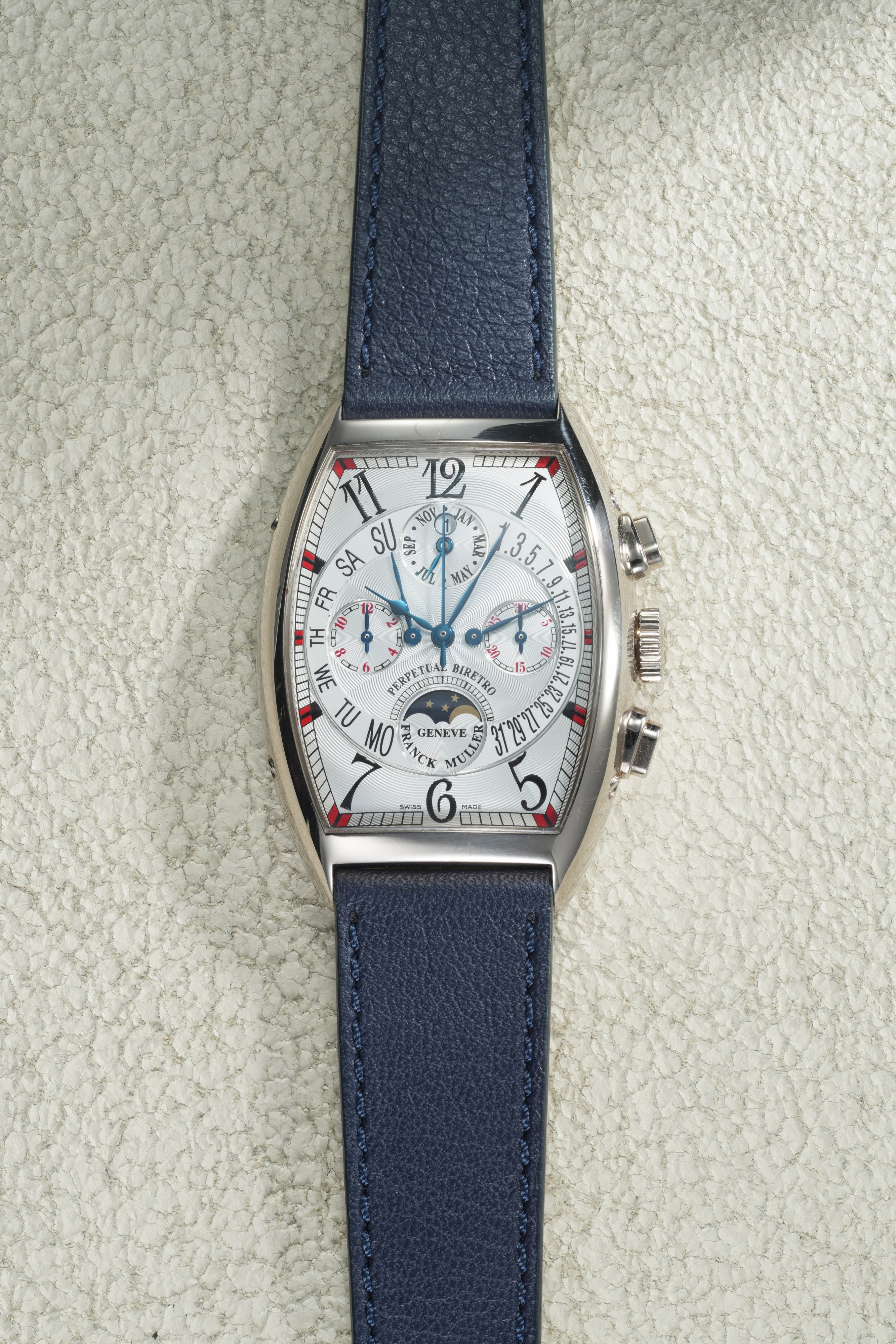 Franck Muller Cintrée Curvex 7850 CC QPB Rose gold 2000 United