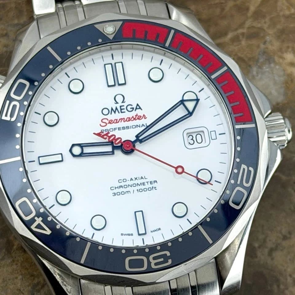 Omega Seamaster REF 196.0167 CAL. 1342 Stainless steel Champagne