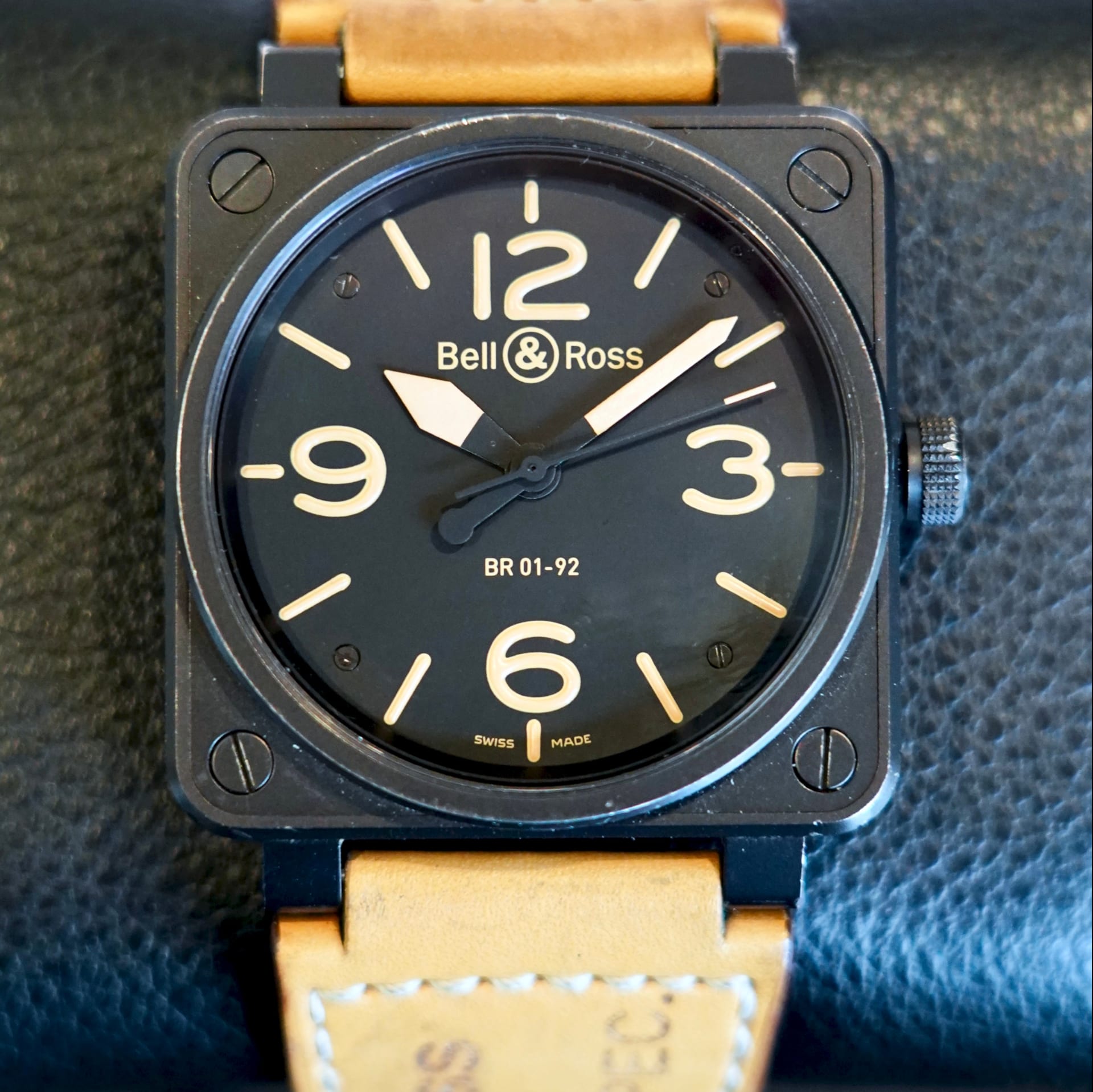 Bell & Ross BR 01-92 BR01-92 Stainless steel Black Japan | Dealer 