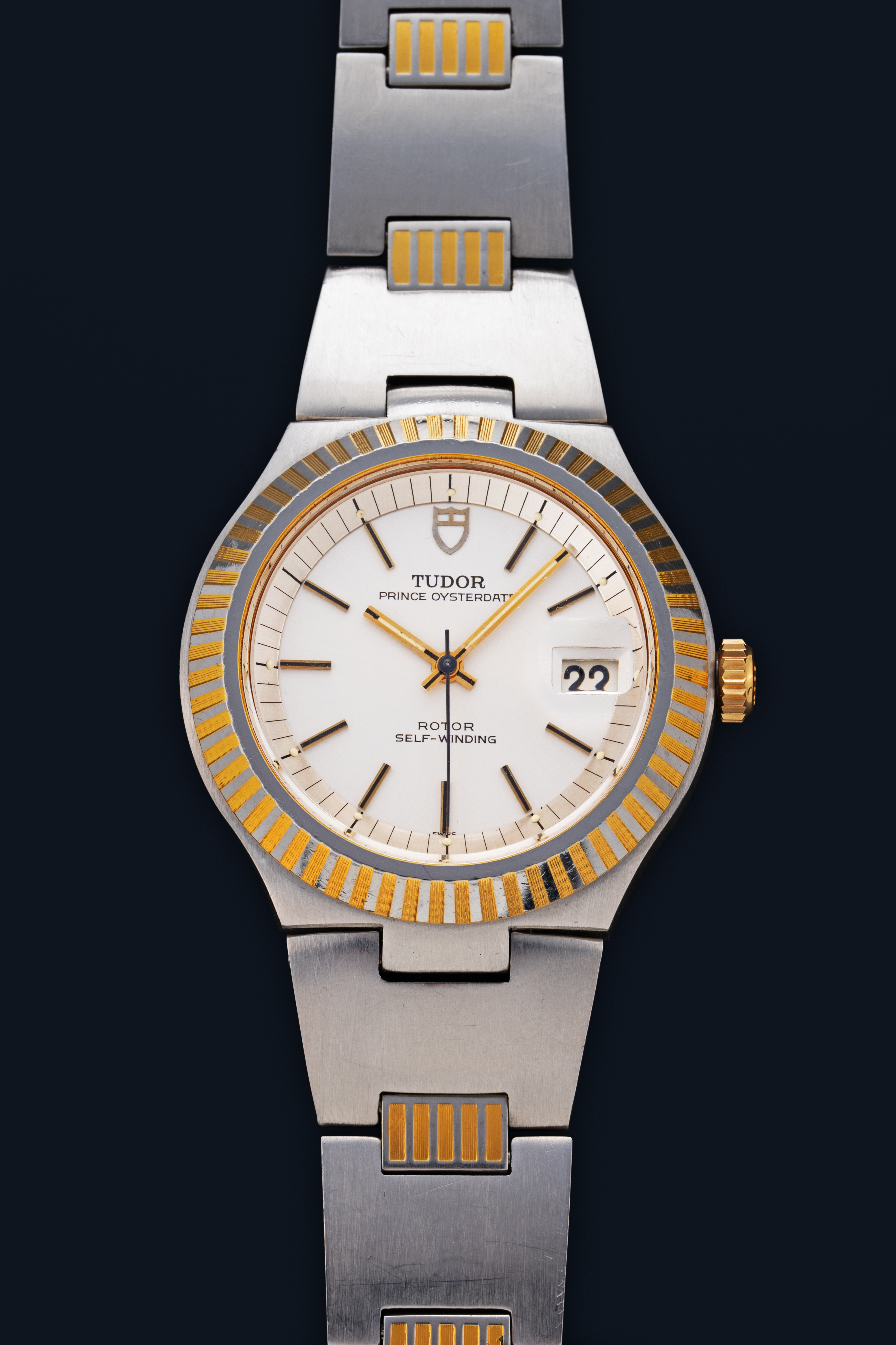Tudor Prince Oysterdate Ranger II 9111/0 Stainless steel Blue 